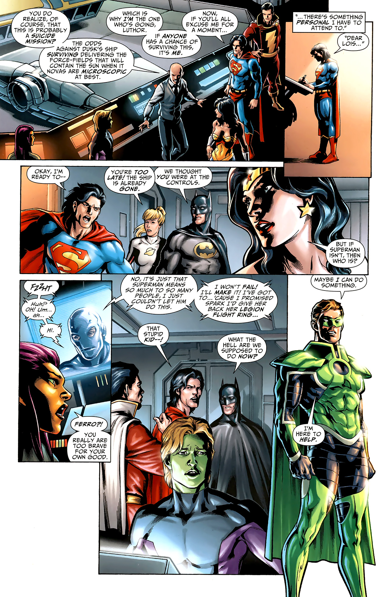 Read online DC Universe: Legacies comic -  Issue #9 - 11