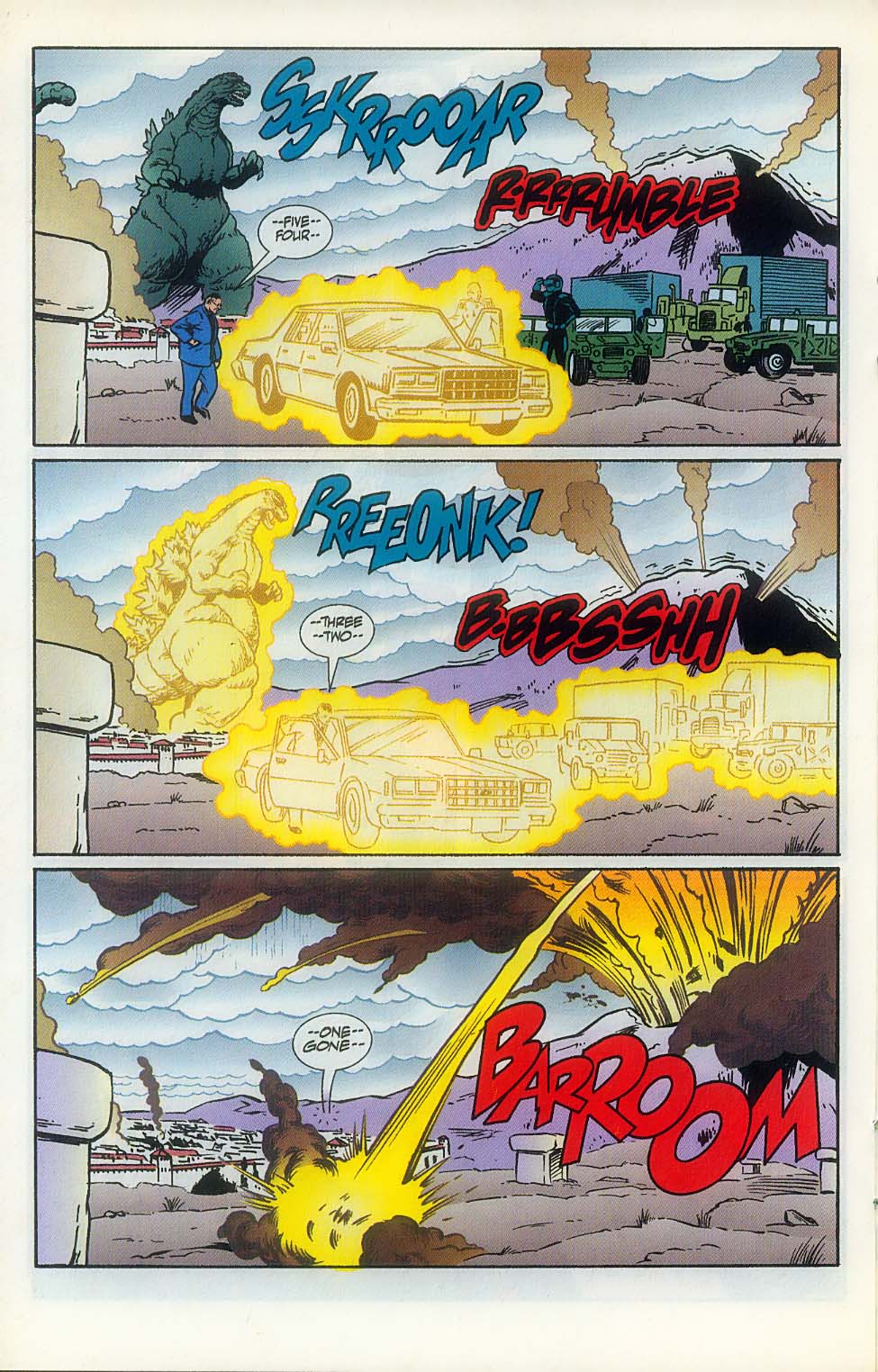 Read online Godzilla (1995) comic -  Issue #9 - 21