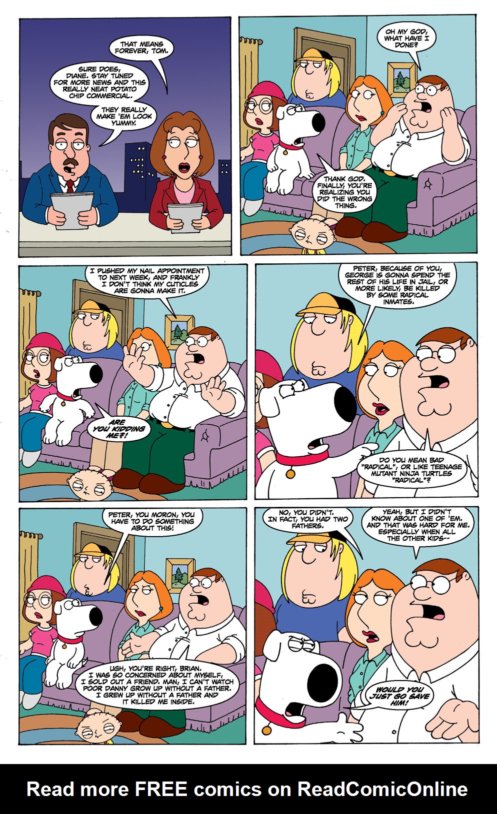 Read online Family Guy comic -  Issue #3 - 36