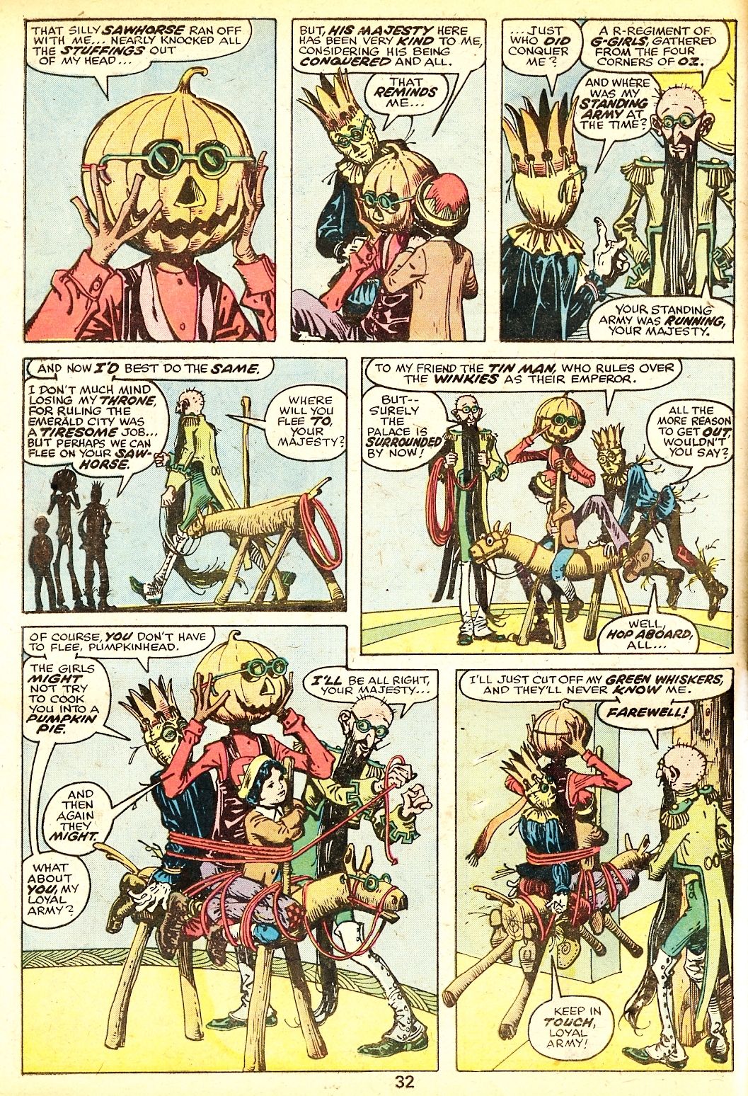 Read online Marvel Treasury of Oz featuring the Marvelous Land of Oz comic -  Issue # Full - 31