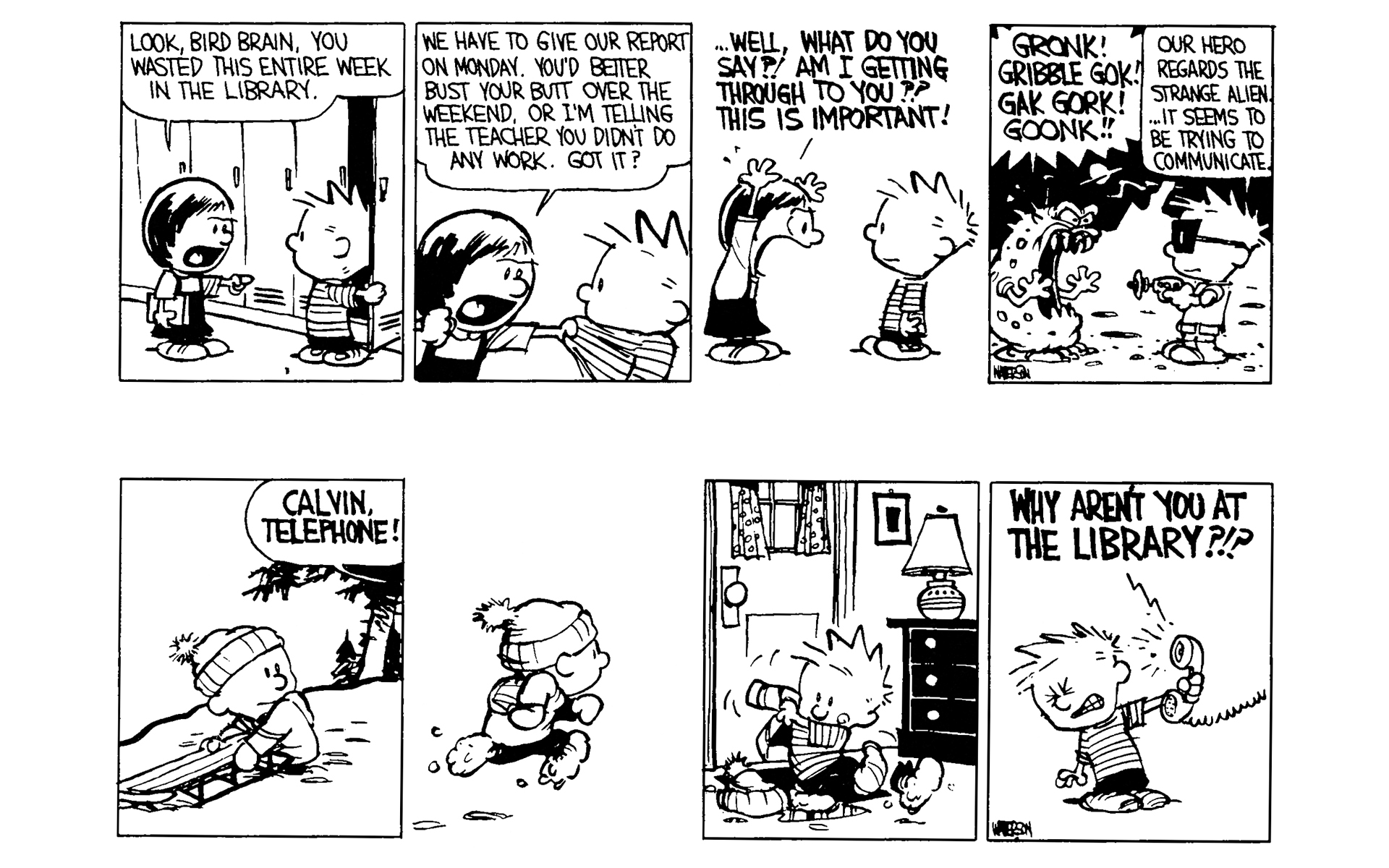 Read online Calvin and Hobbes comic -  Issue #3 - 149