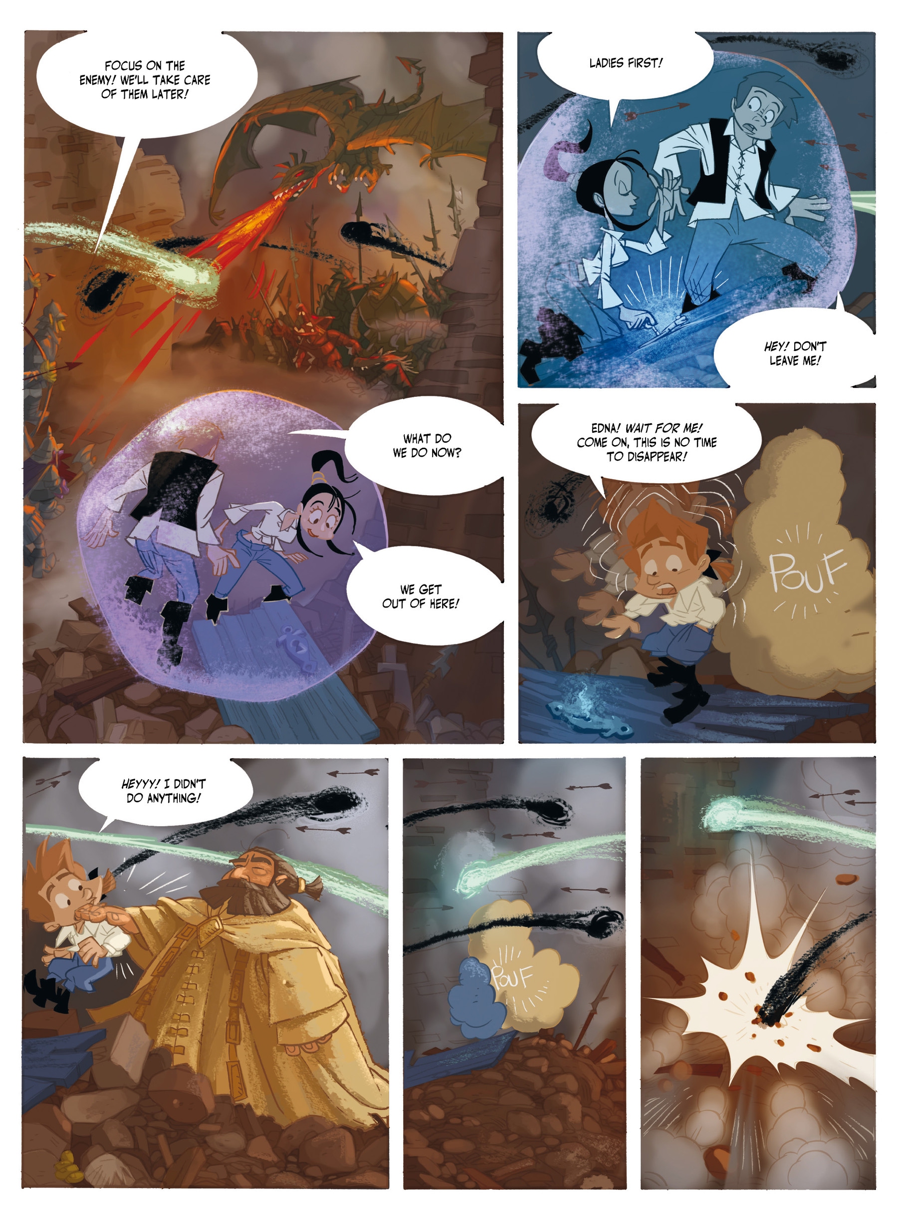 Read online Gregory and the Gargoyles comic -  Issue #3 - 49