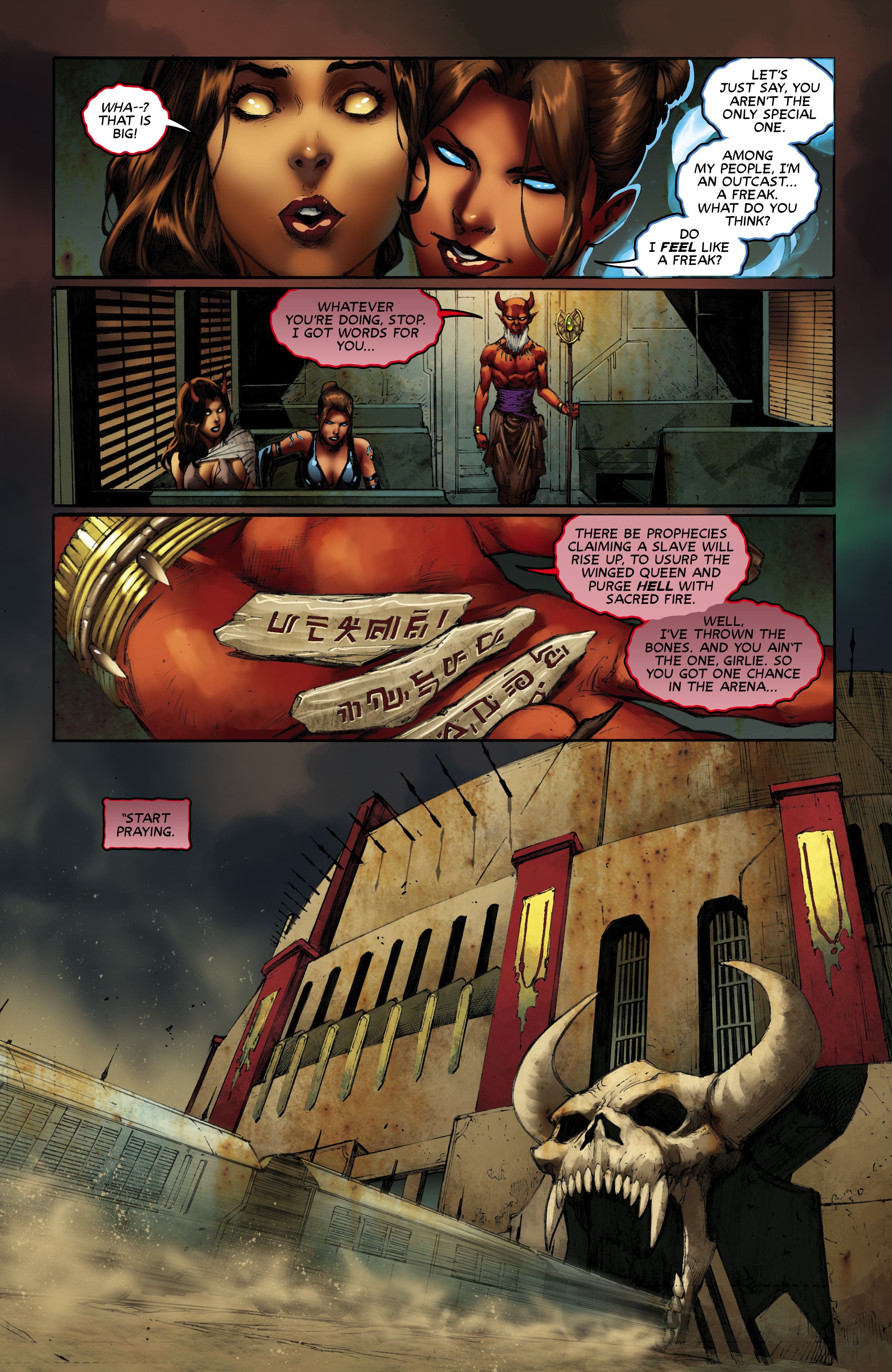 Read online Hellwitch comic -  Issue #1 - 21