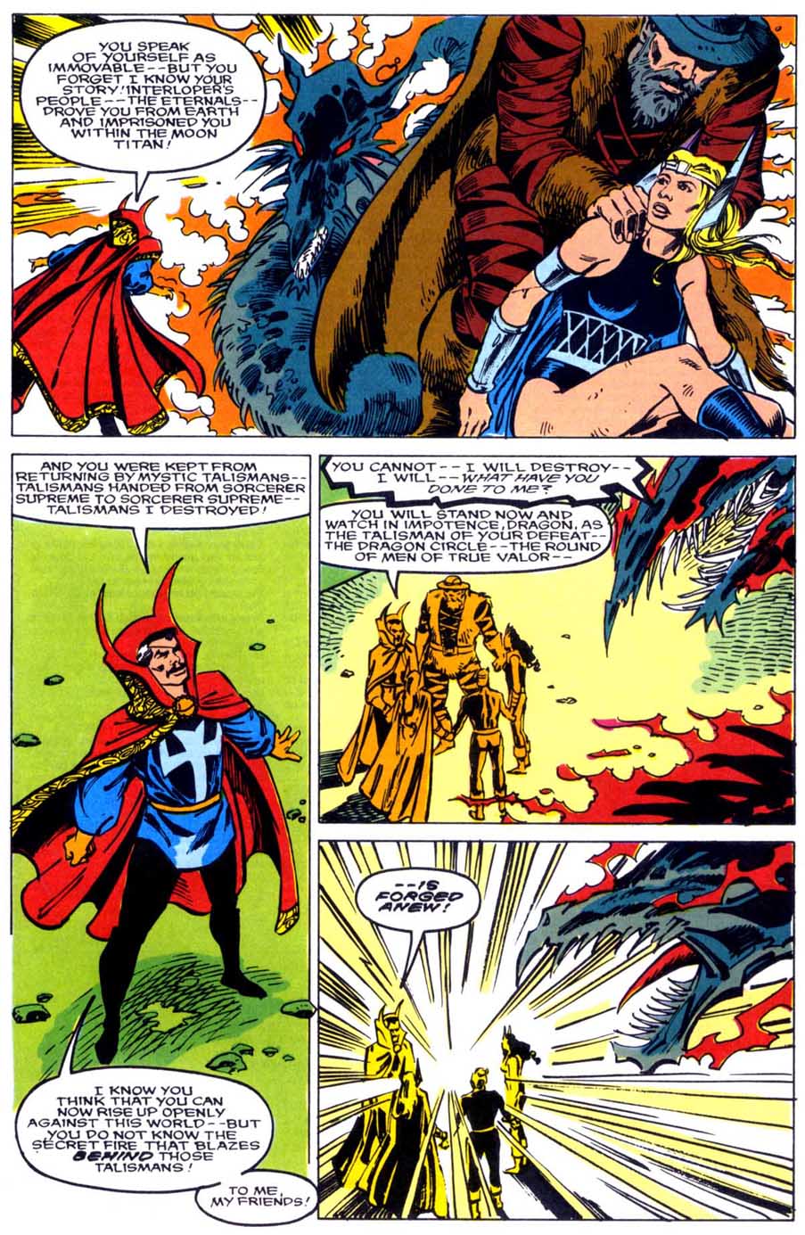 Read online Doctor Strange: Sorcerer Supreme comic -  Issue #4 - 21