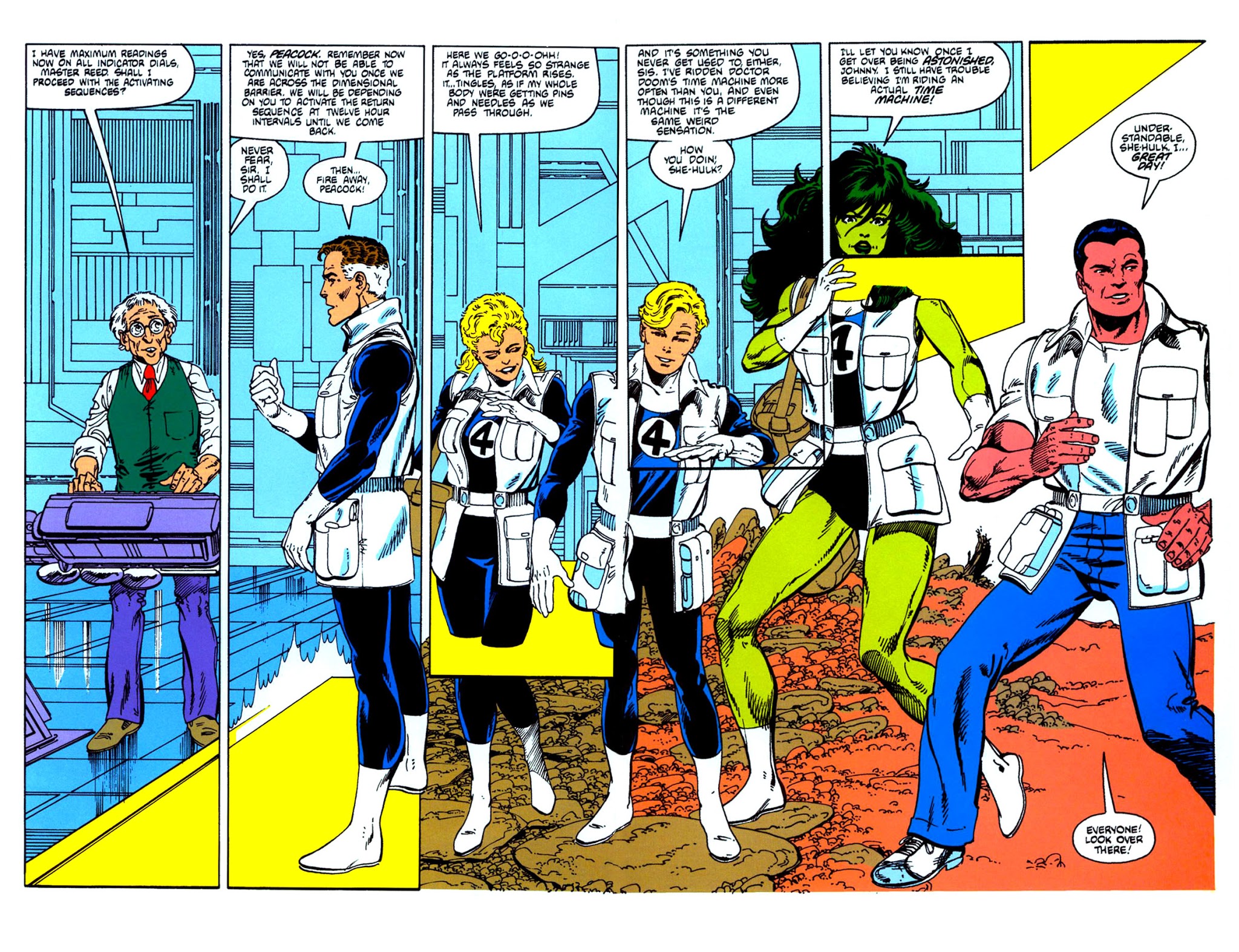 Read online Fantastic Four Visionaries: John Byrne comic -  Issue # TPB 5 - 137