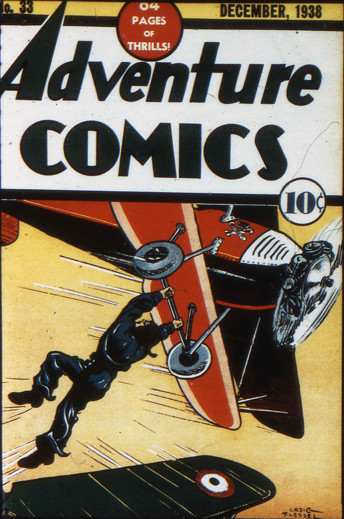 Read online Adventure Comics (1938) comic -  Issue #33 - 1
