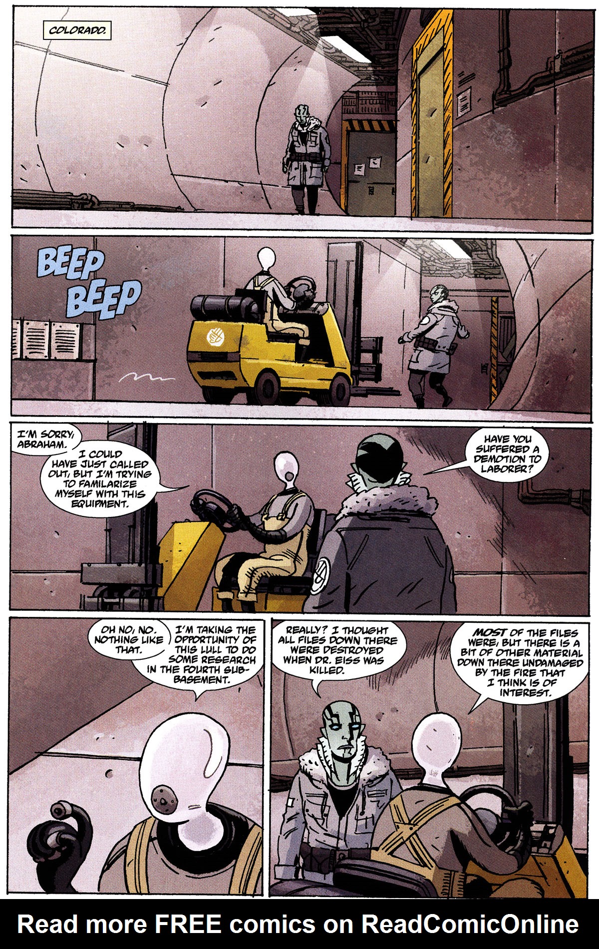 Read online B.P.R.D.: Garden of Souls comic -  Issue #1 - 21