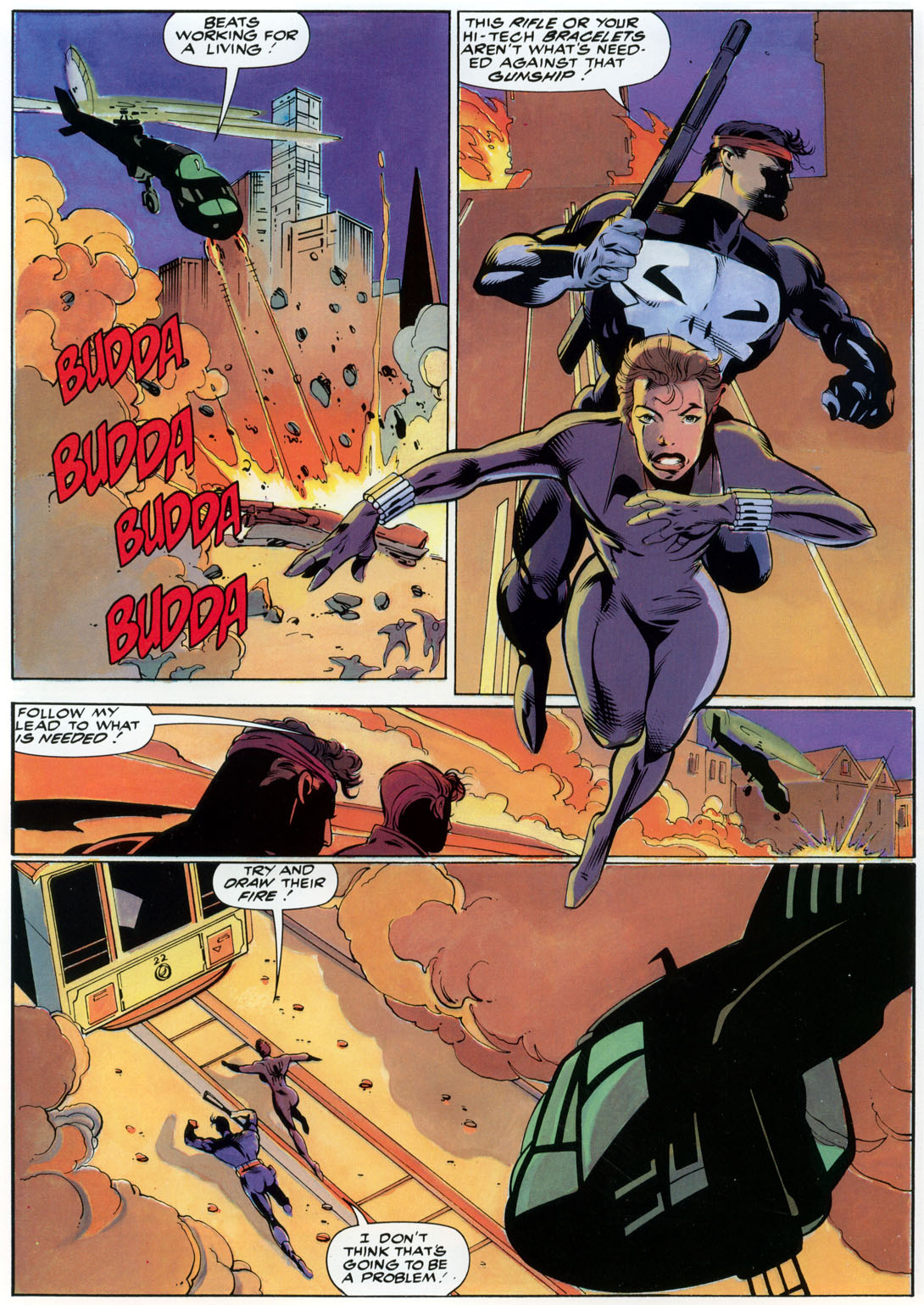 Read online Marvel Graphic Novel comic -  Issue #74 - Punisher & Black Widow - Spinning Doomsday's Web - 34