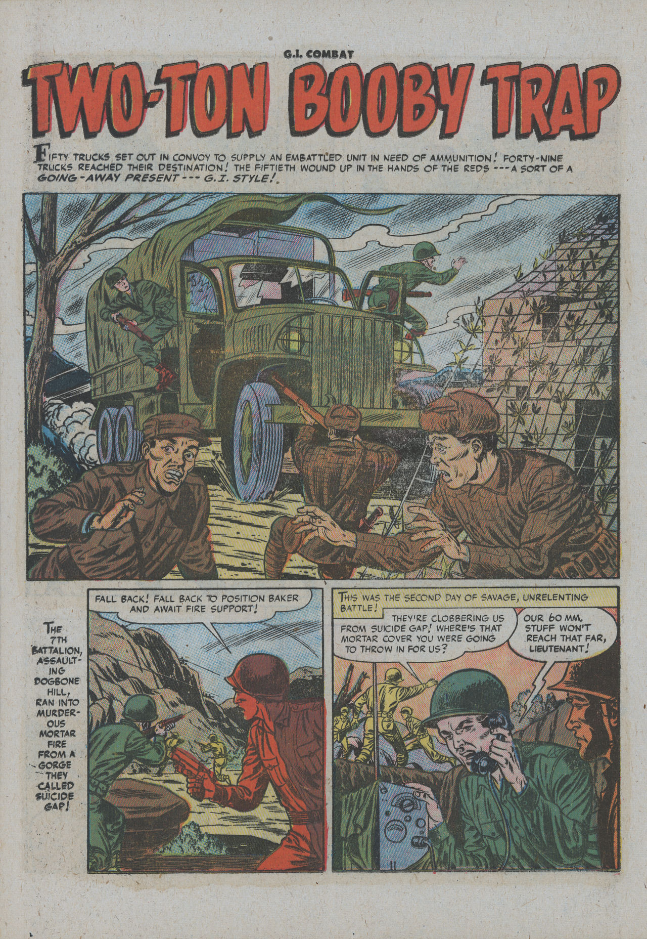 Read online G.I. Combat (1952) comic -  Issue #40 - 12