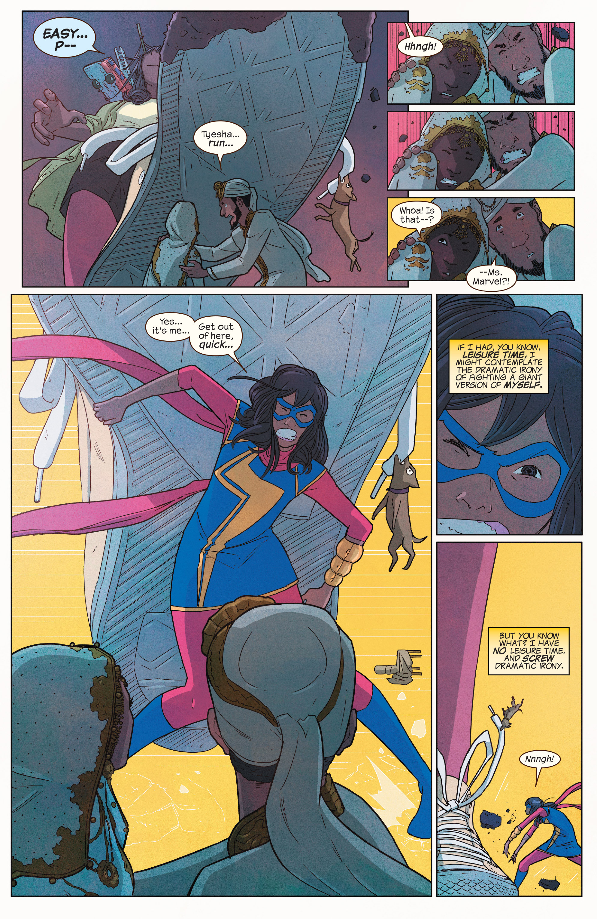 Read online Ms. Marvel (2016) comic -  Issue #6 - 4