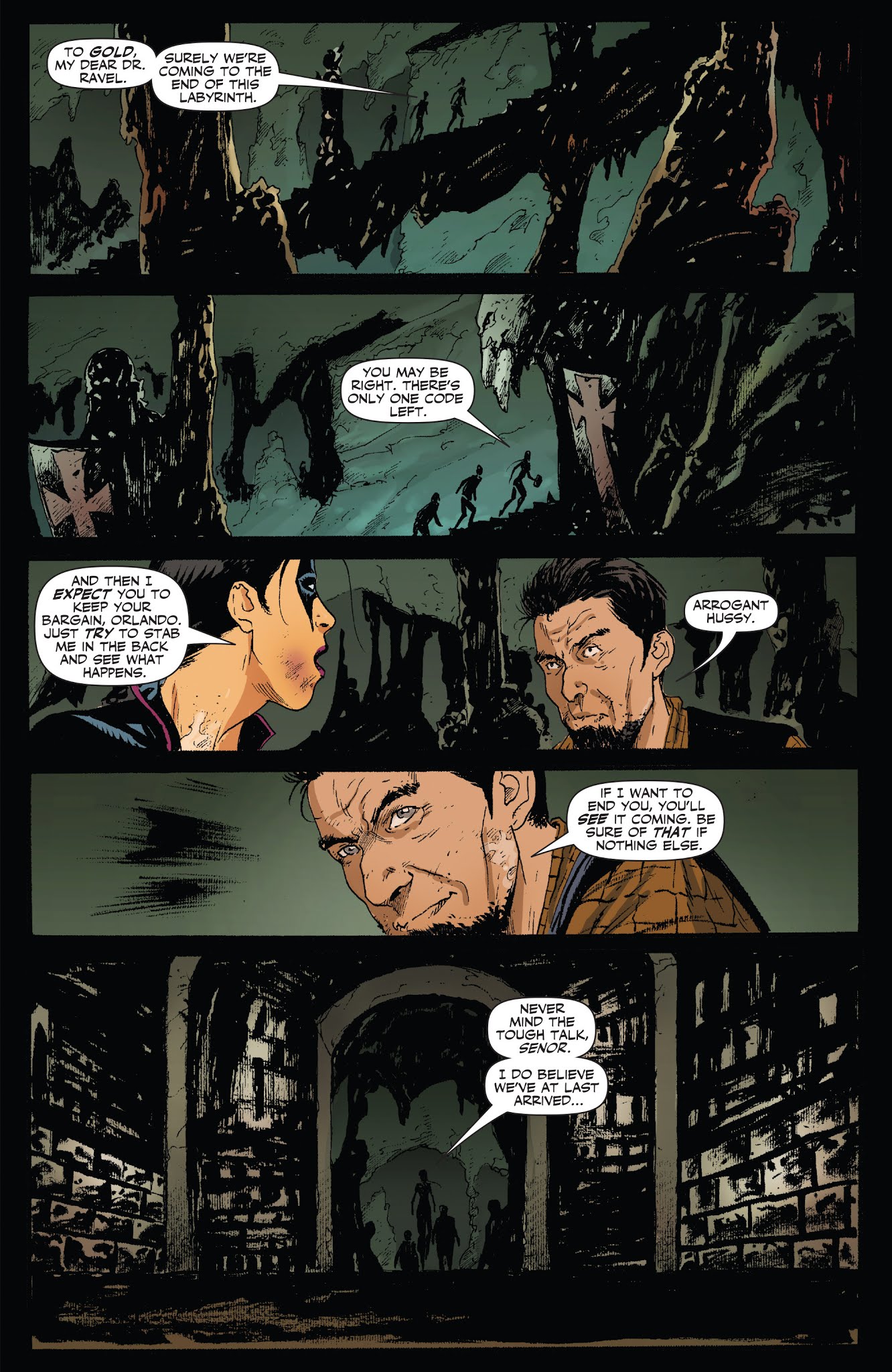 Read online Noir comic -  Issue #5 - 12
