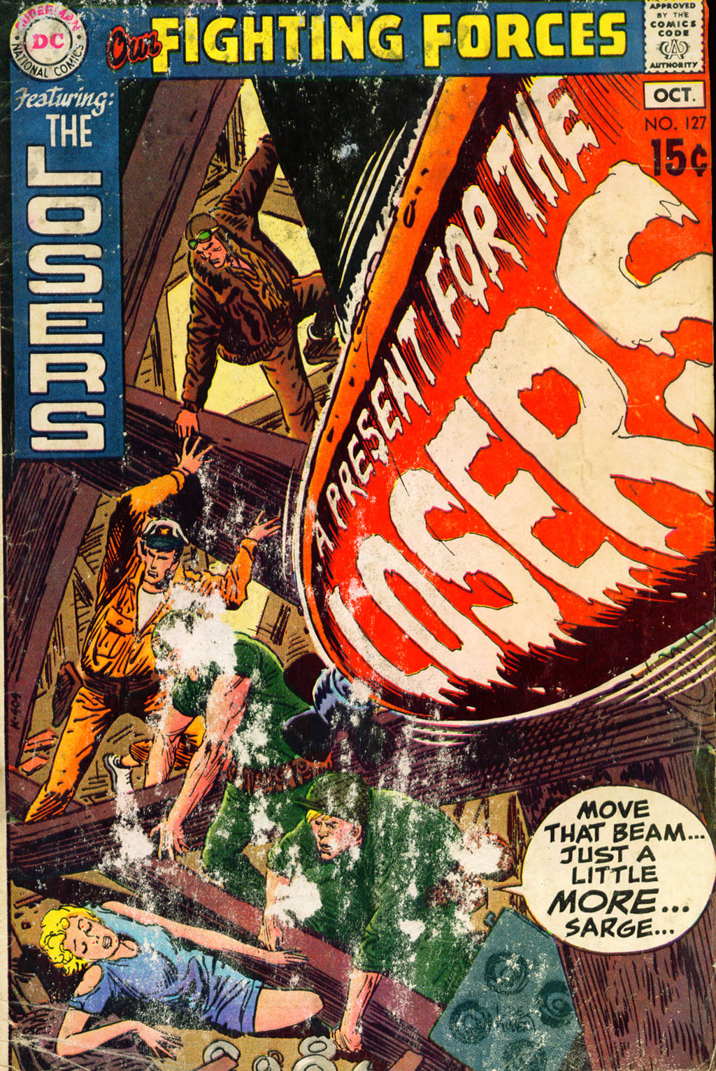 Read online Our Fighting Forces comic -  Issue #127 - 1