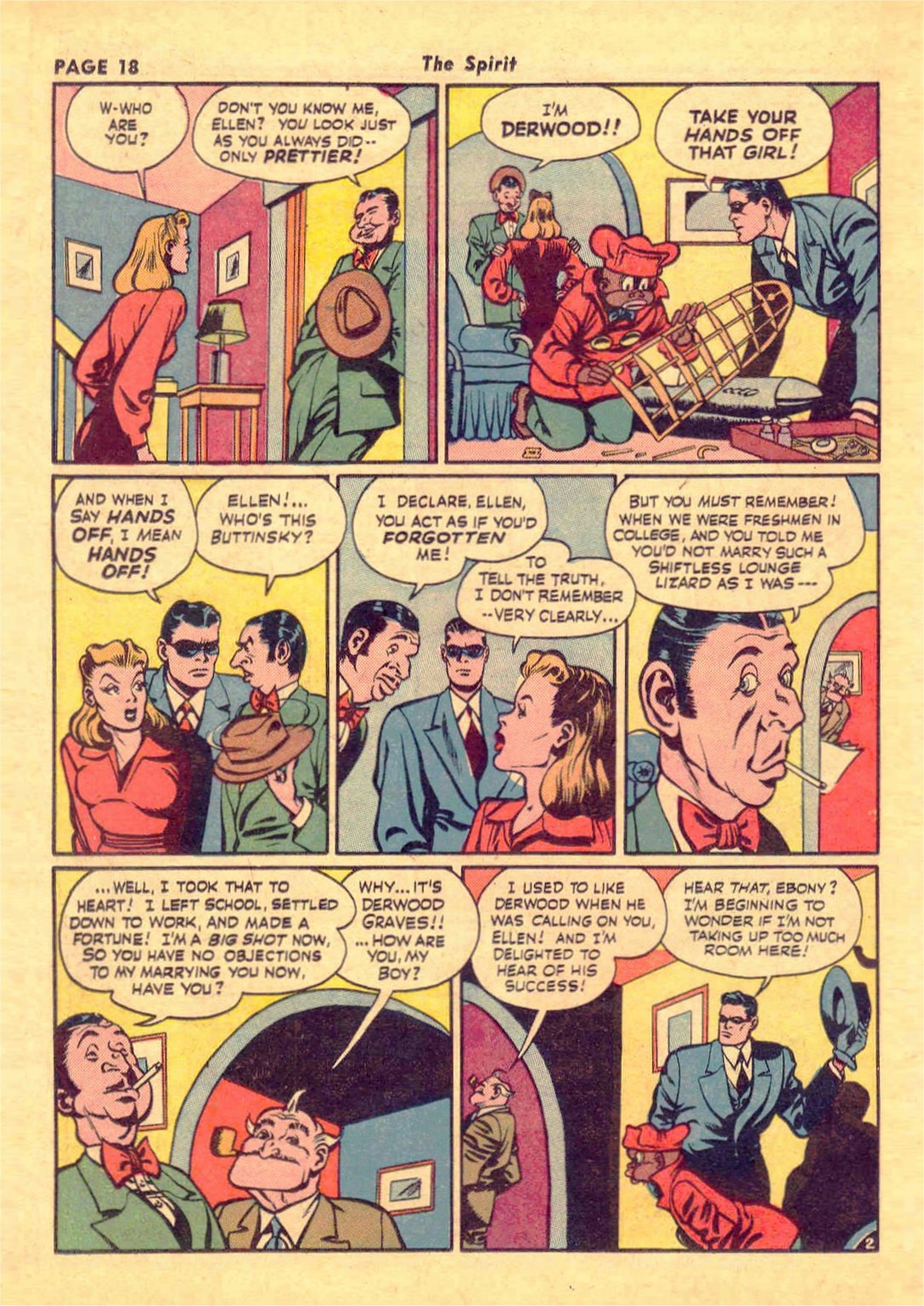 Read online The Spirit (1944) comic -  Issue #3 - 20