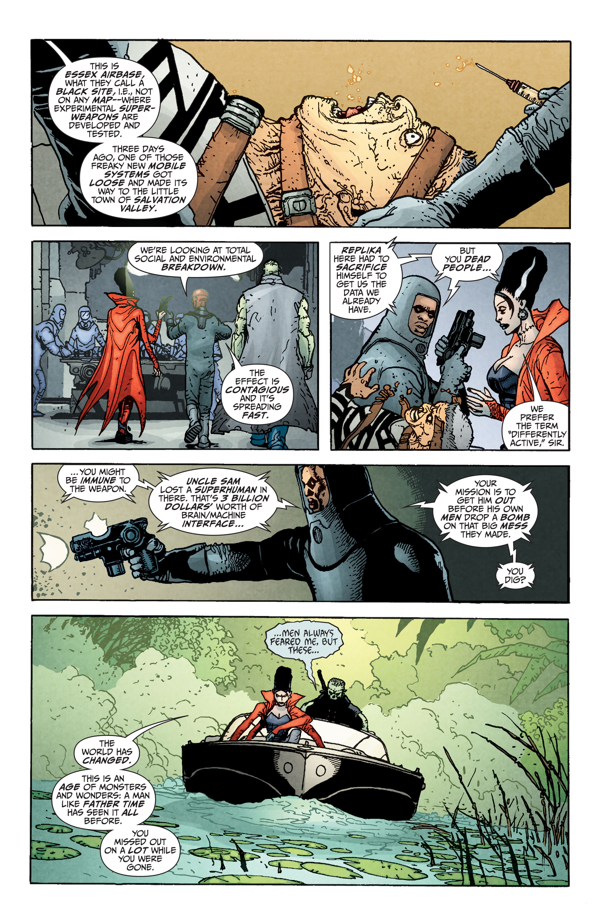 Read online Seven Soldiers: Frankenstein comic -  Issue #3 - 12