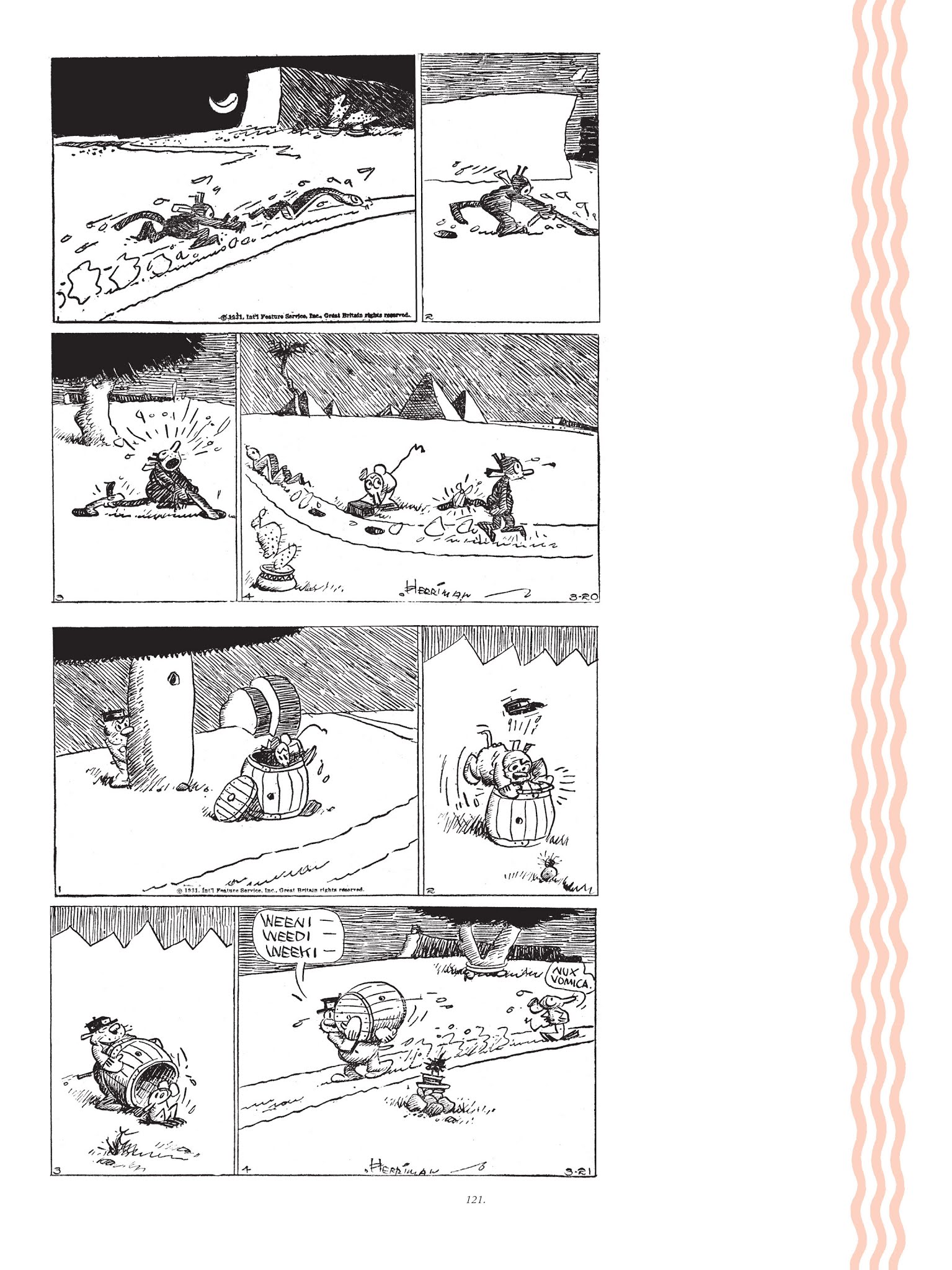 Read online Krazy & Ignatz comic -  Issue # TPB 7 - 118