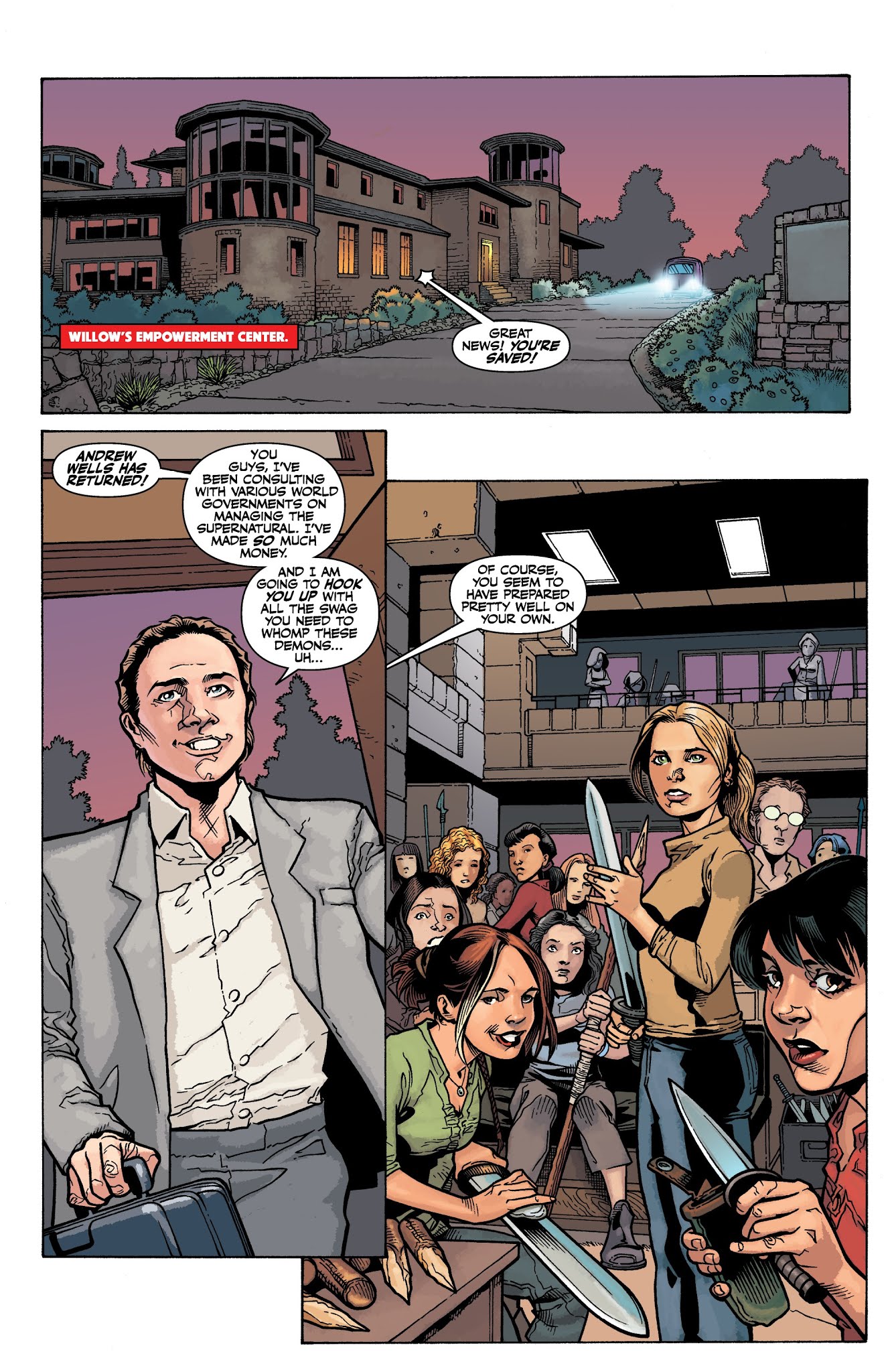 Read online Buffy the Vampire Slayer Season 12 comic -  Issue #3 - 3