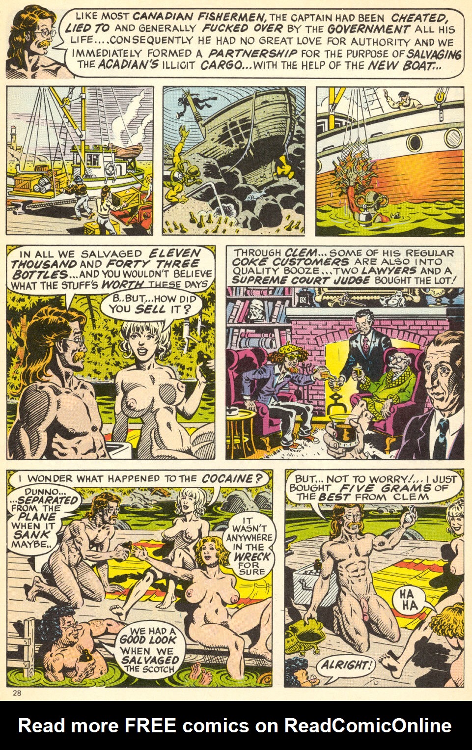 Read online Harold Hedd in "Hitler's Cocaine" comic -  Issue #2 - 30