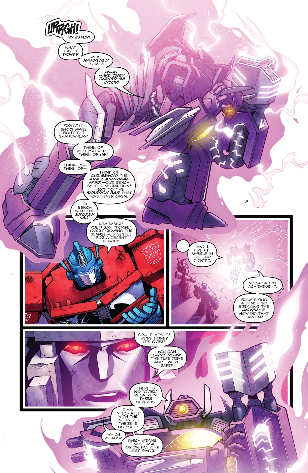 The Transformers: Dark Cybertron Finale issue Full - Page 141