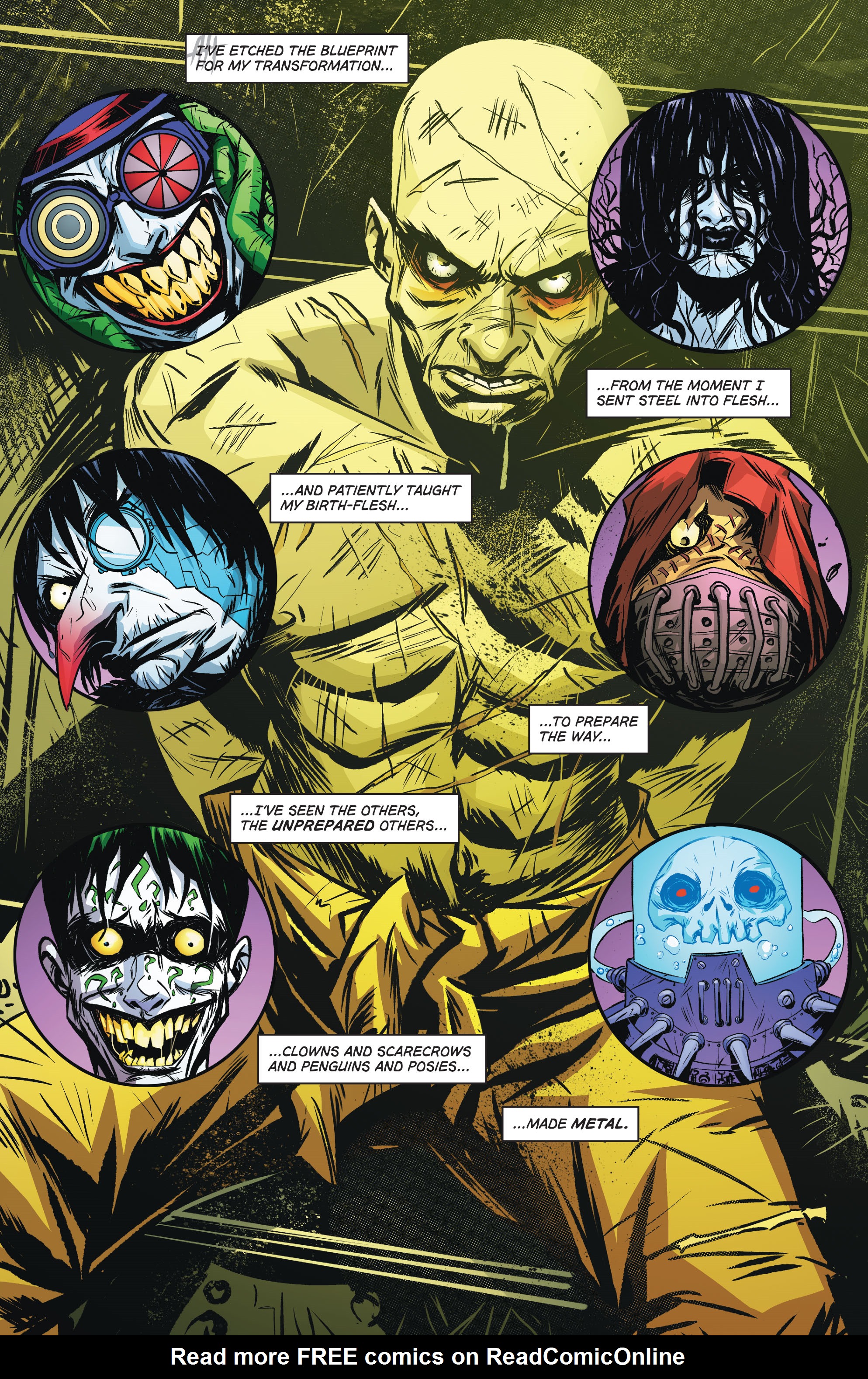 Read online Dark Nights: Death Metal - The Multiverse Who Laughs comic -  Issue # Full - 10