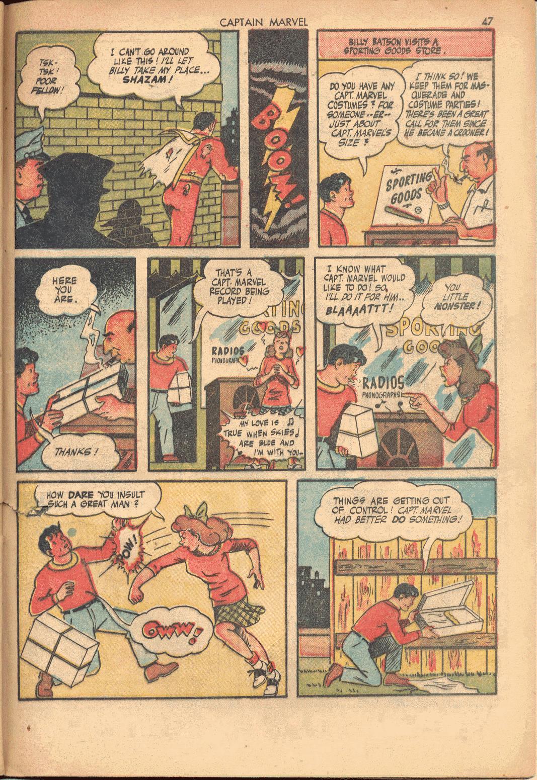 Read online Captain Marvel Adventures comic -  Issue #54 - 47