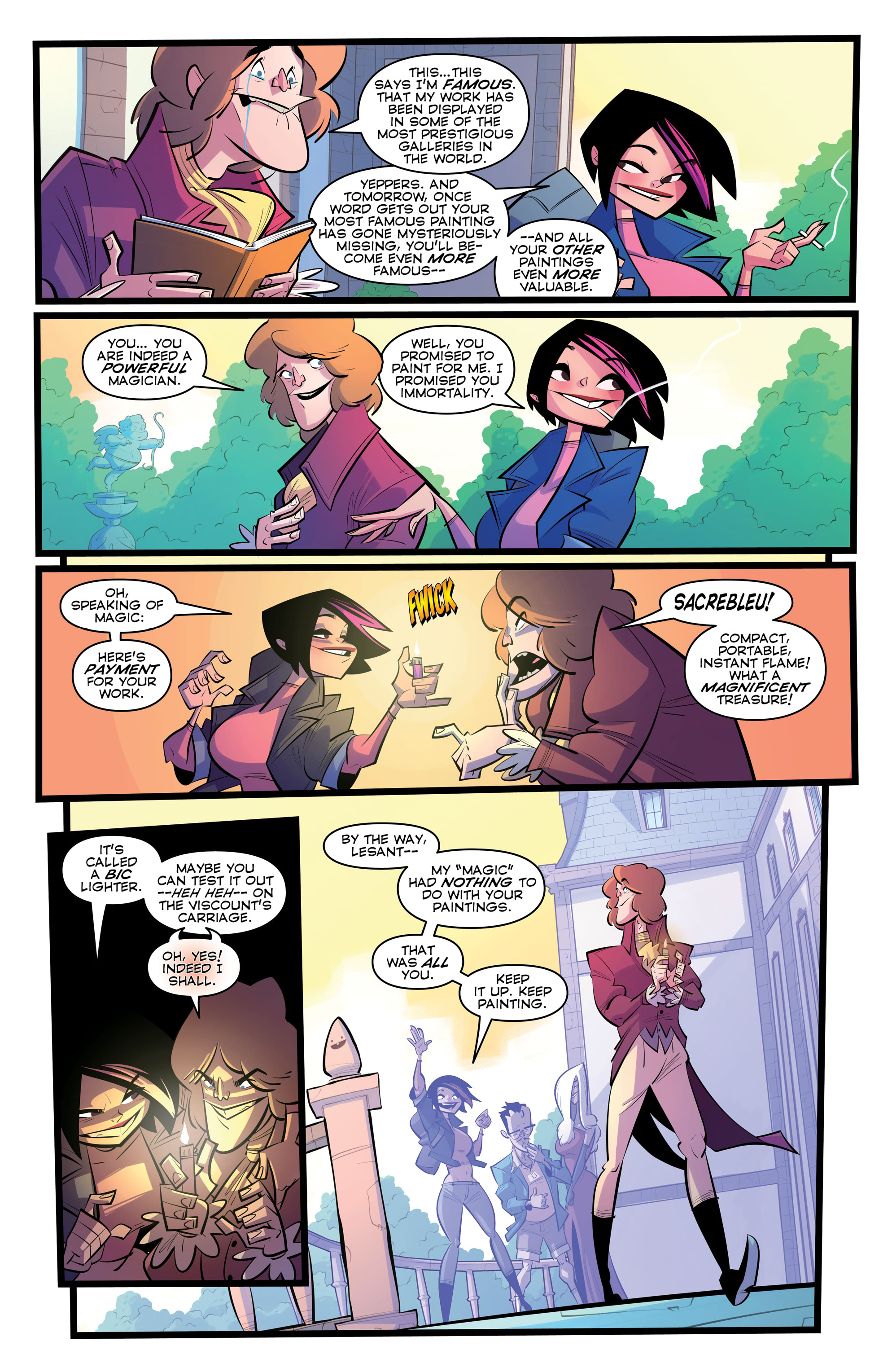 Read online Chu comic -  Issue #10 - 12