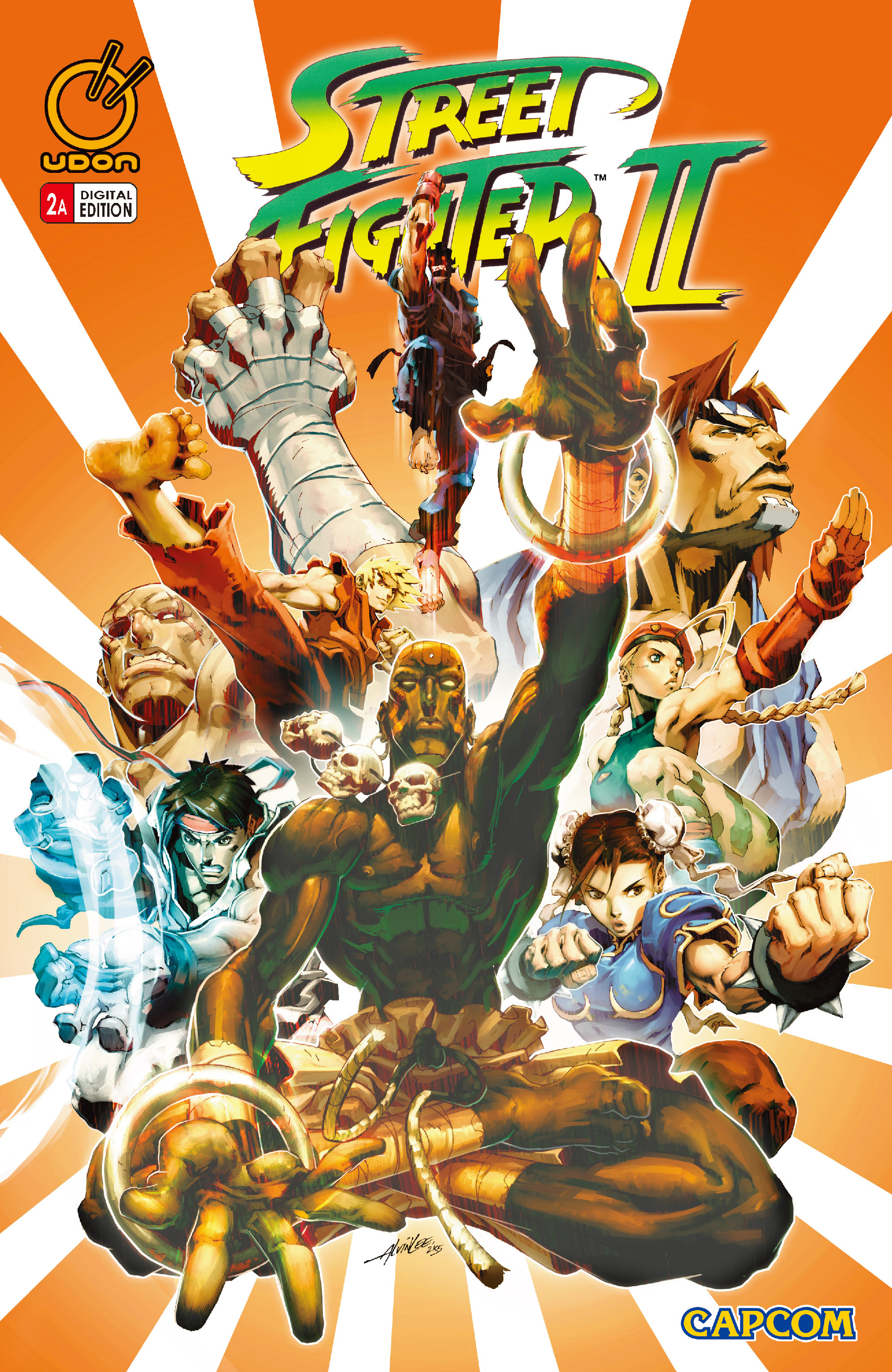 Read online Street Fighter II comic -  Issue #2 - 1