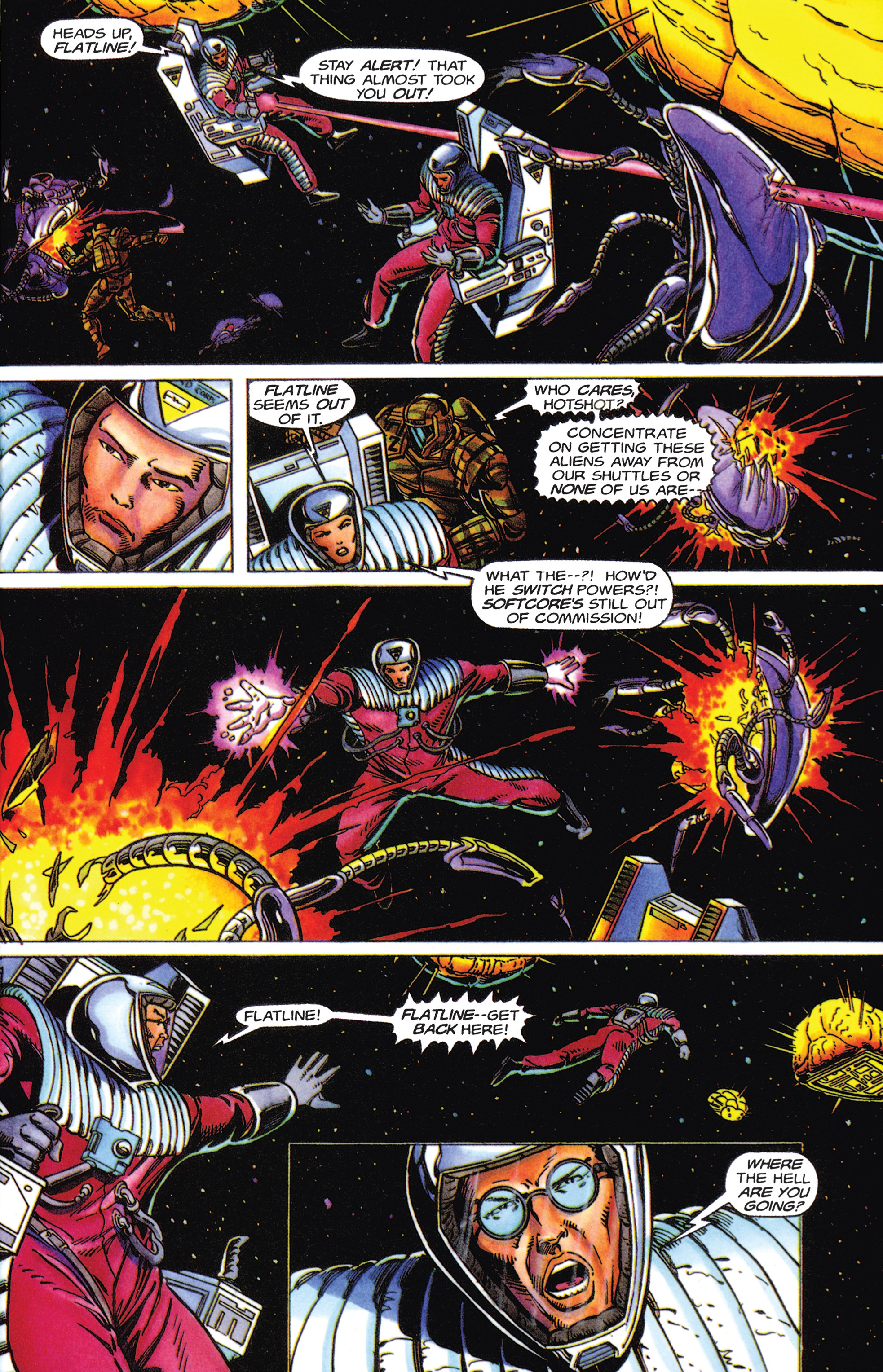 Read online Armorines comic -  Issue #5 - 15