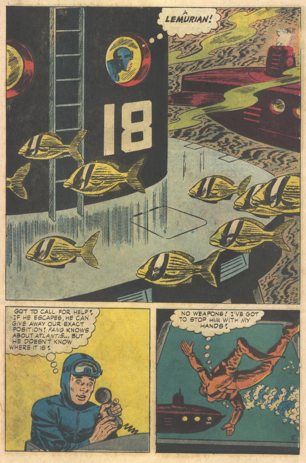 Read online Undersea Agent comic -  Issue #1 - 61