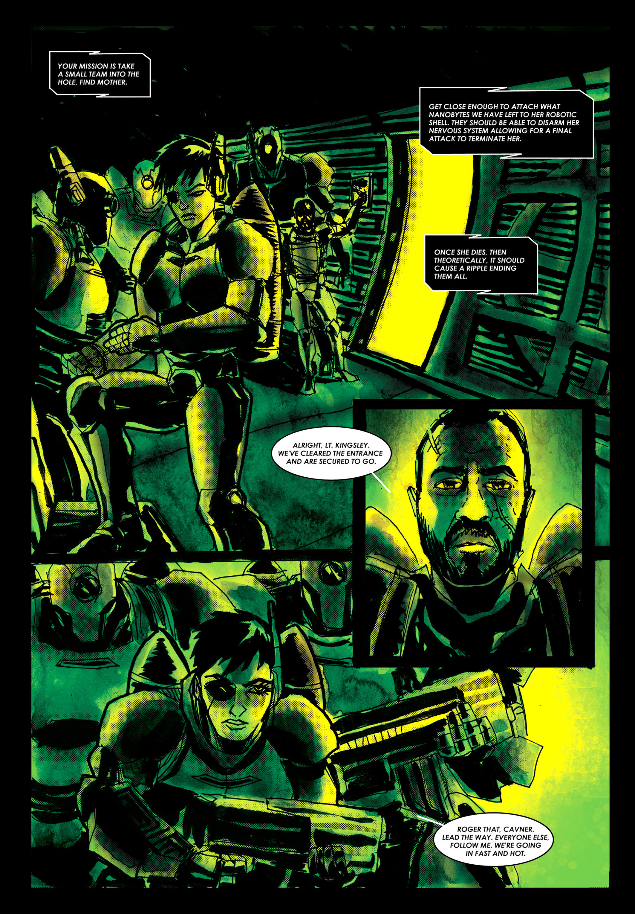 Read online A.A.I. Wars comic -  Issue #4 - 8