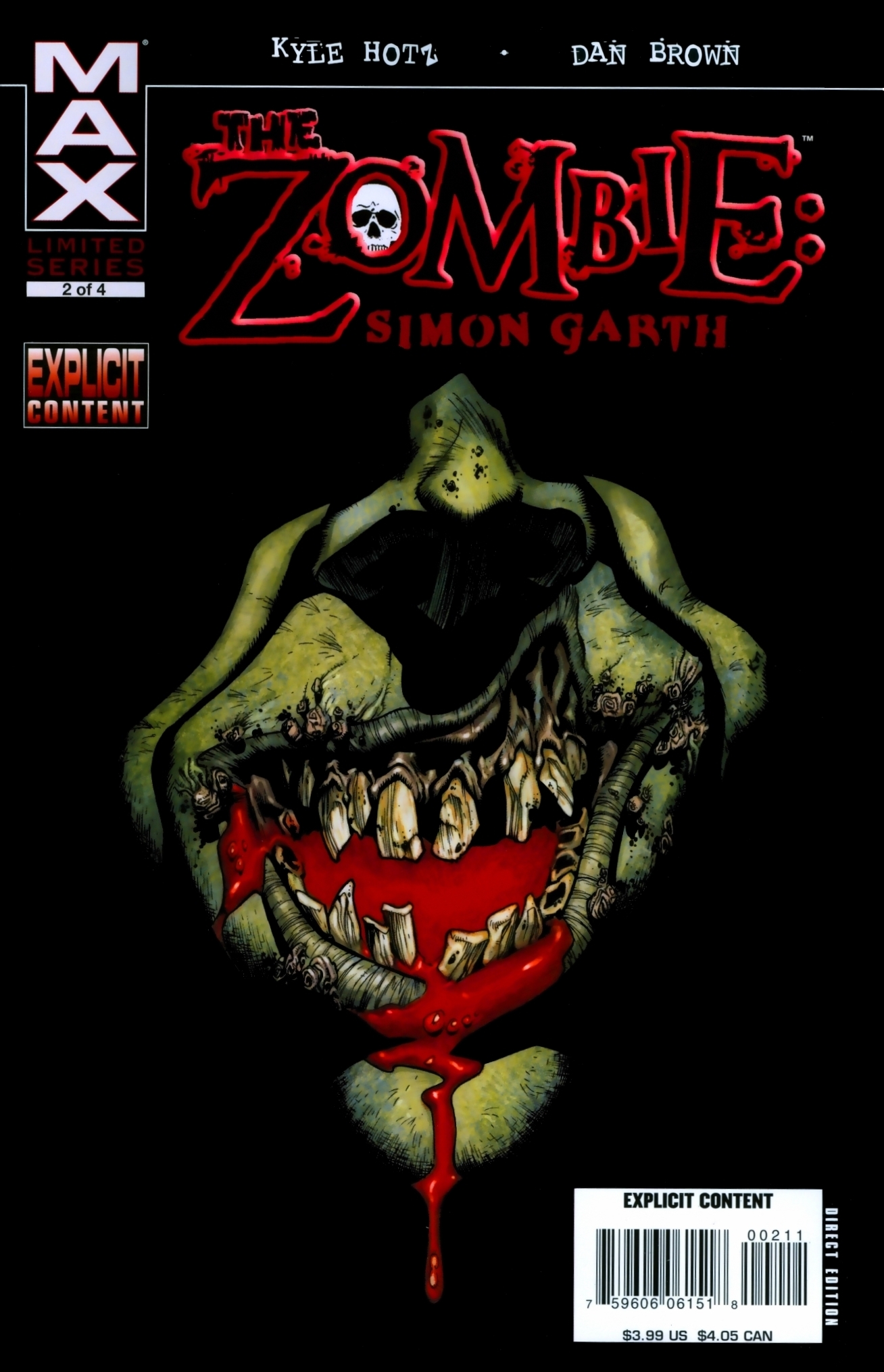 Read online The Zombie: Simon Garth comic -  Issue #2 - 1