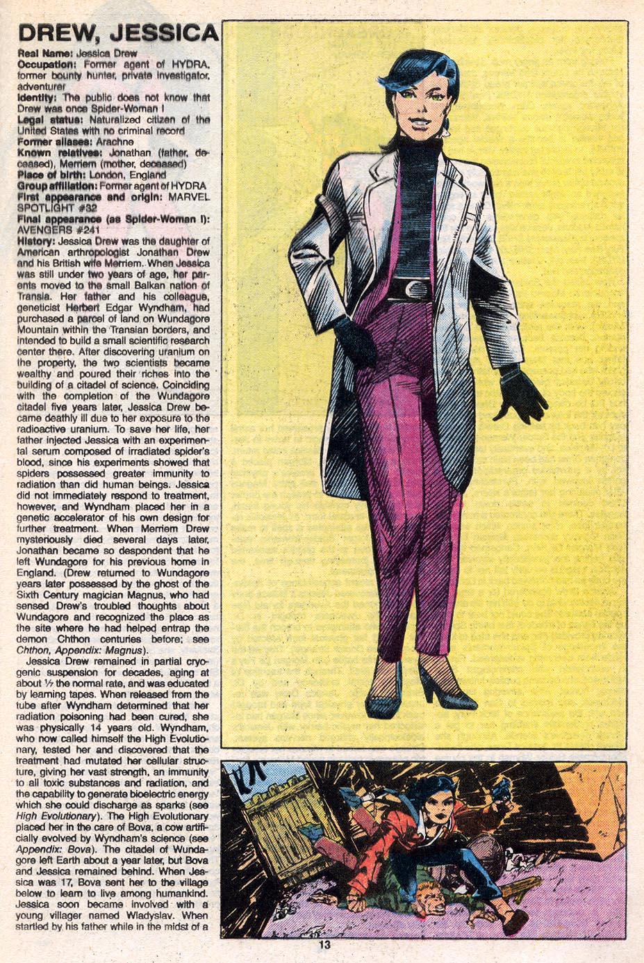 Read online The Official Handbook of the Marvel Universe Deluxe Edition comic -  Issue #4 - 15