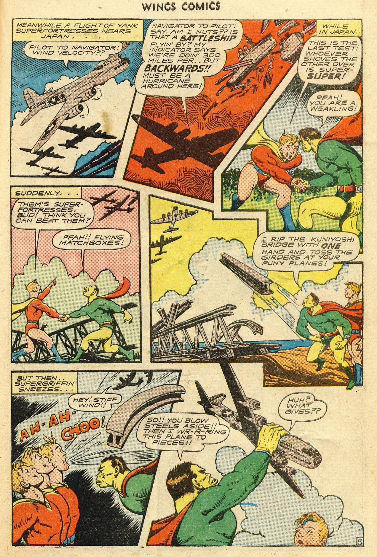 Read online Wings Comics comic -  Issue #61 - 27