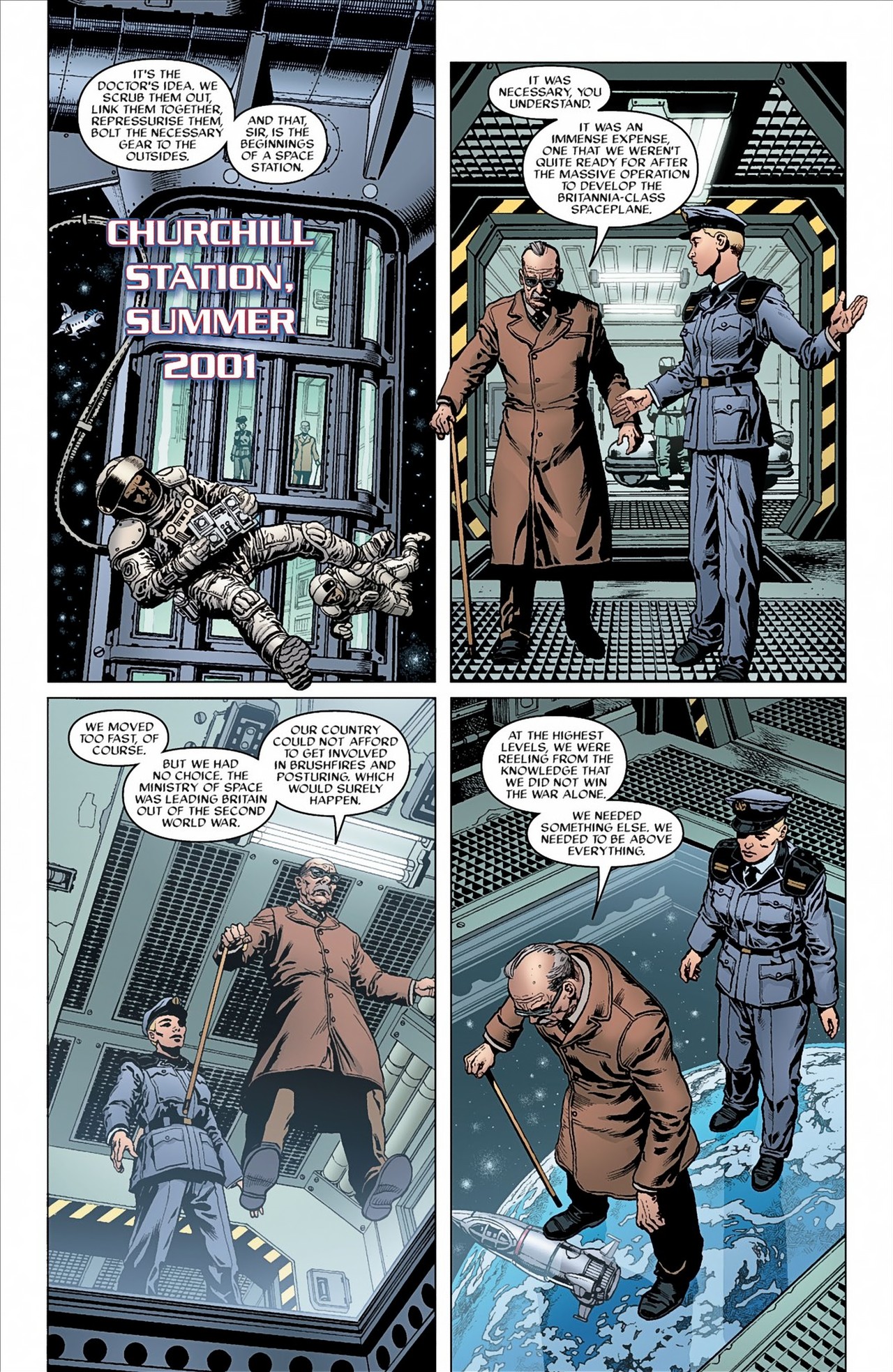 Read online Ministry of Space comic -  Issue # _TPB - 50