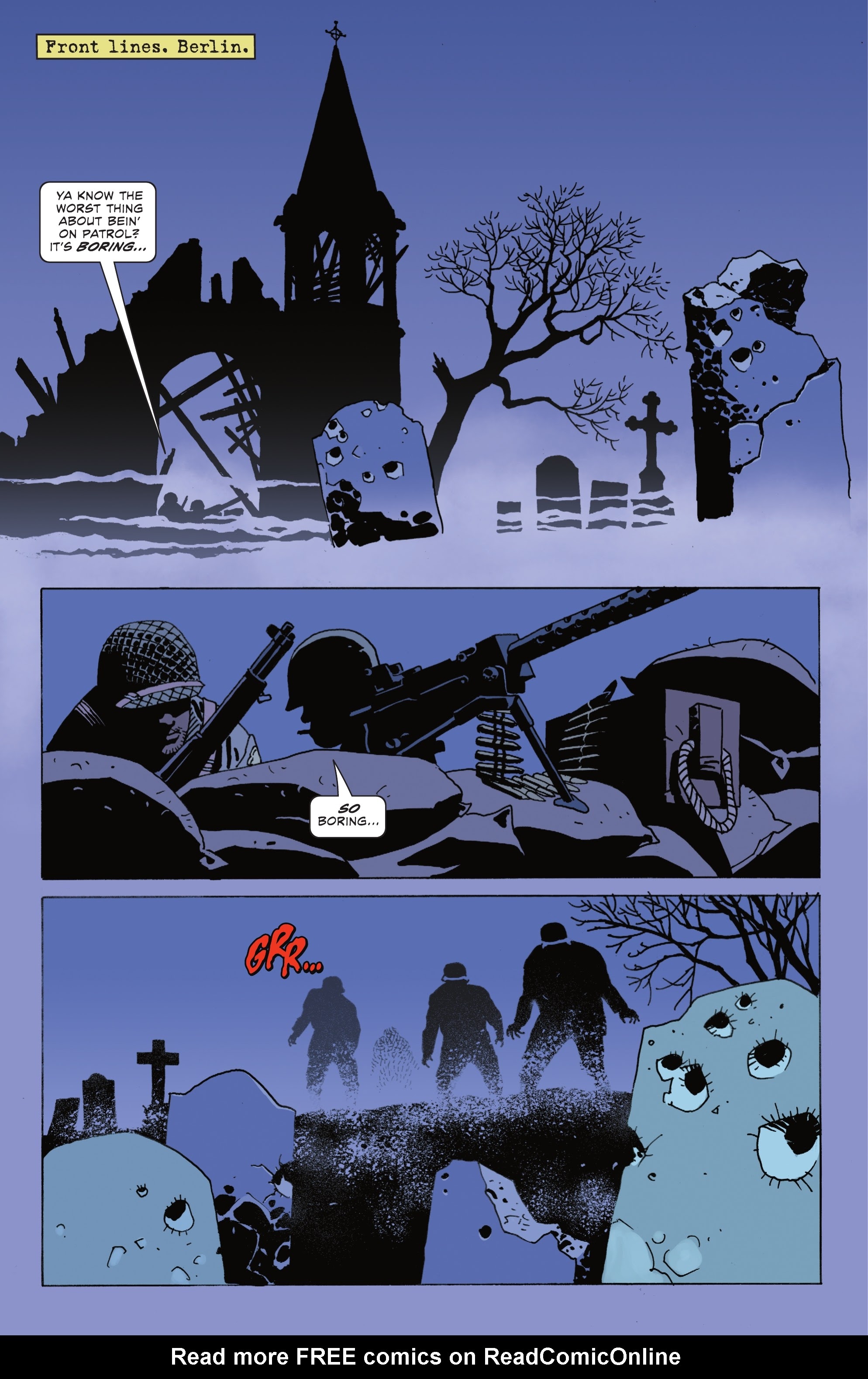 Read online DC Horror Presents: Sgt. Rock vs. The Army of the Dead comic -  Issue #1 - 5