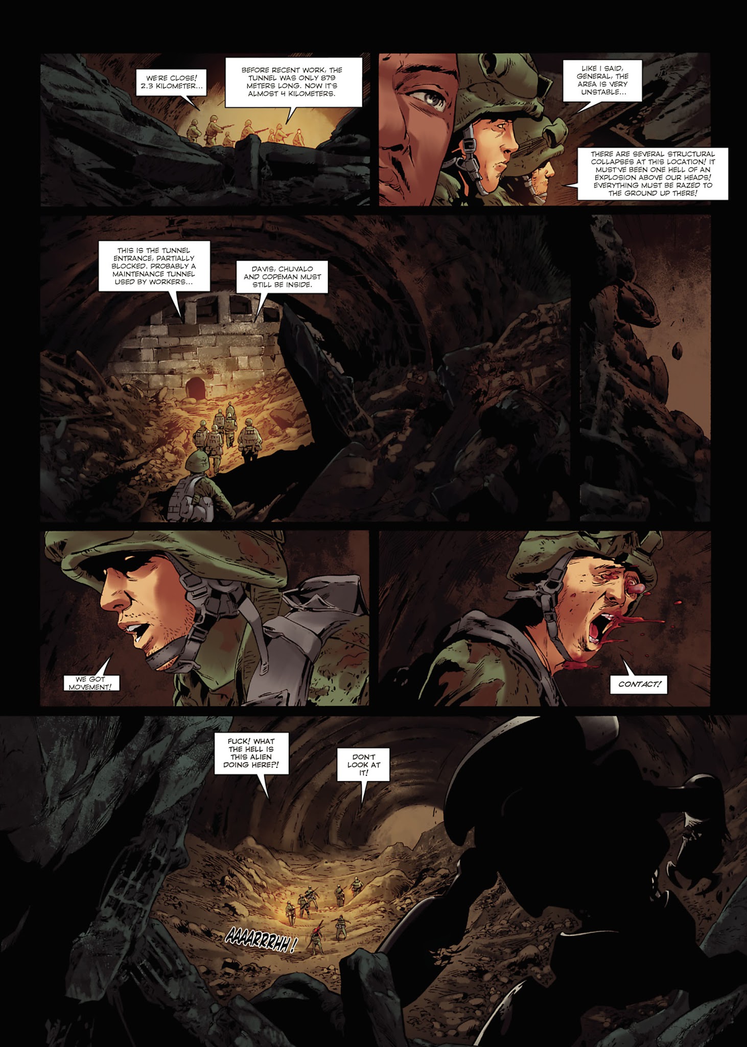 Read online Prometheus comic -  Issue #14 - 38