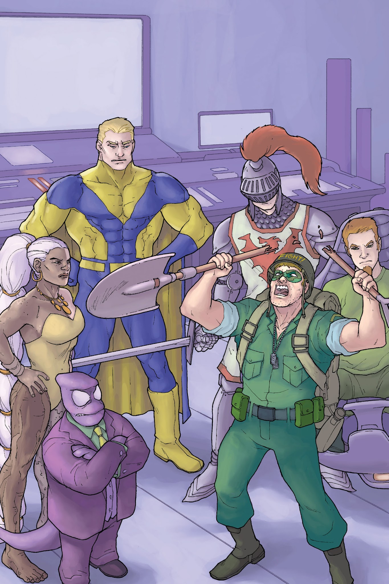 Read online Planetary Brigade comic -  Issue # TPB - 51