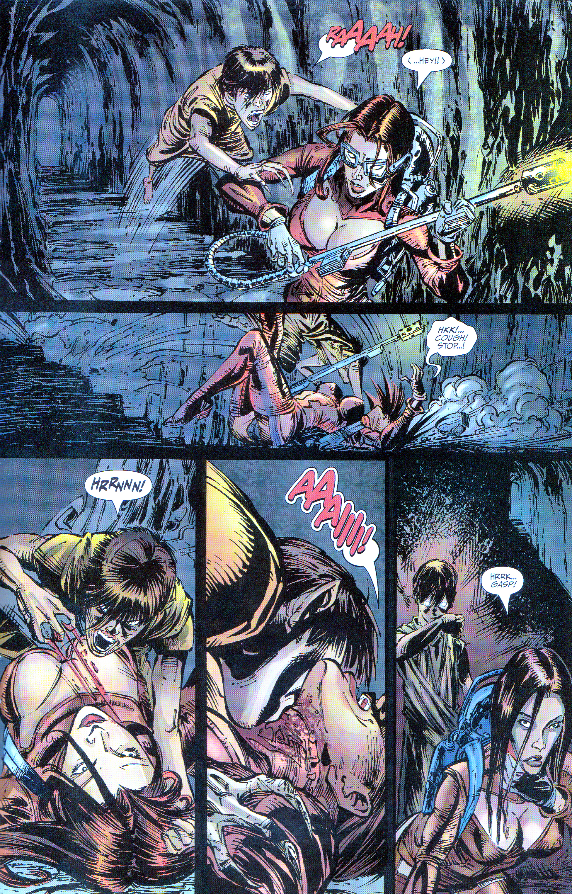 Read online BloodRayne: Tibetan Heights comic -  Issue # Full - 21