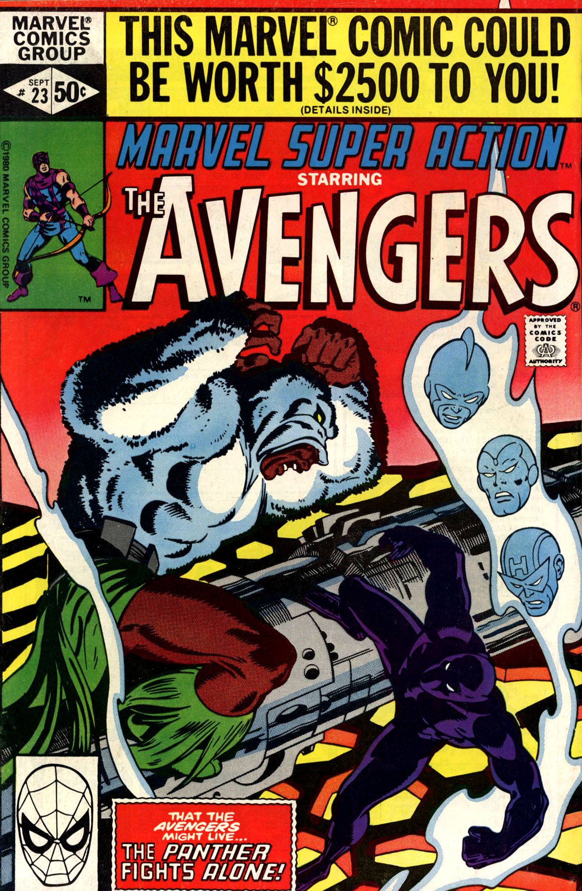 Read online Marvel Super Action (1977) comic -  Issue #23 - 1