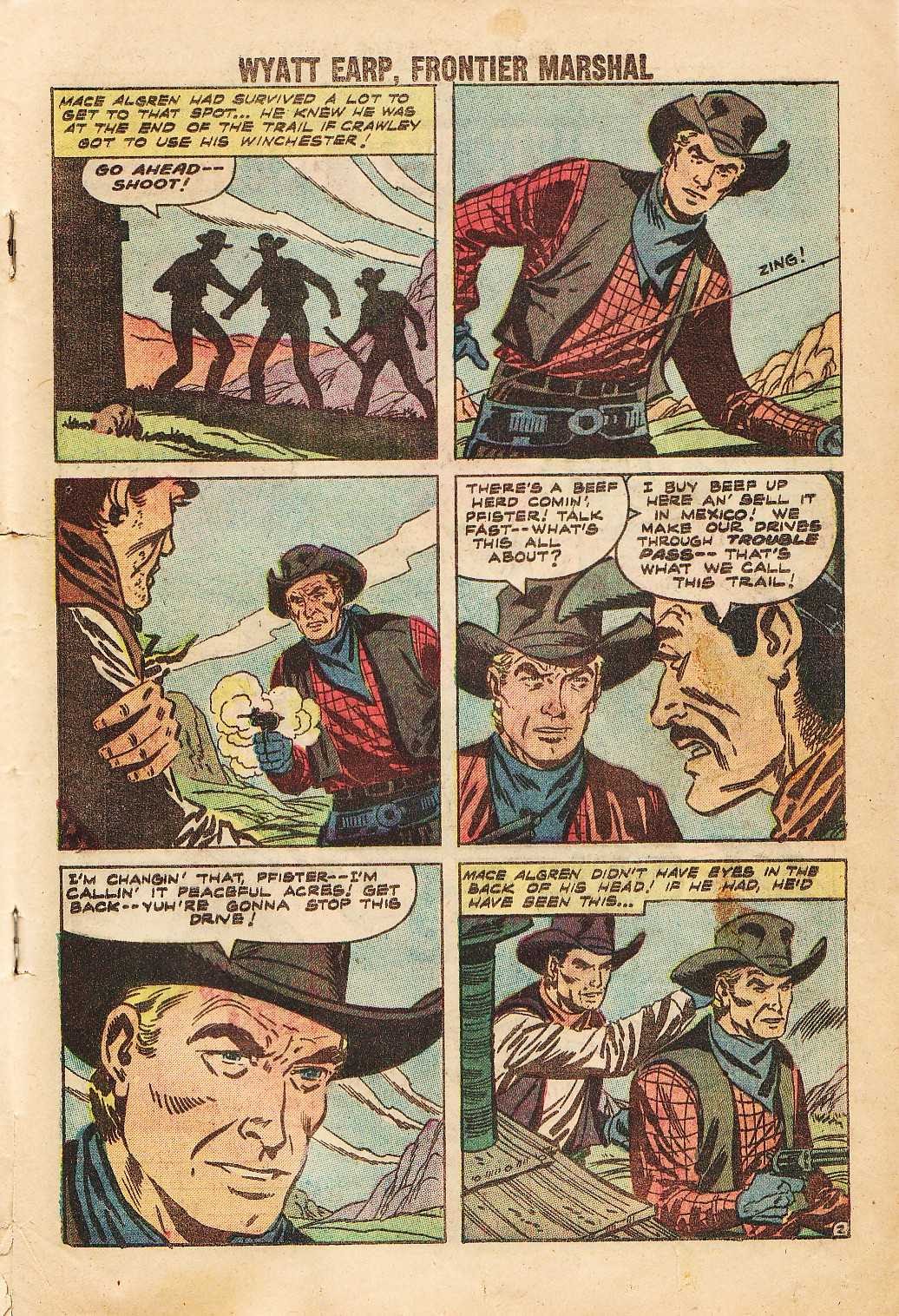 Read online Wyatt Earp Frontier Marshal comic -  Issue #23 - 21
