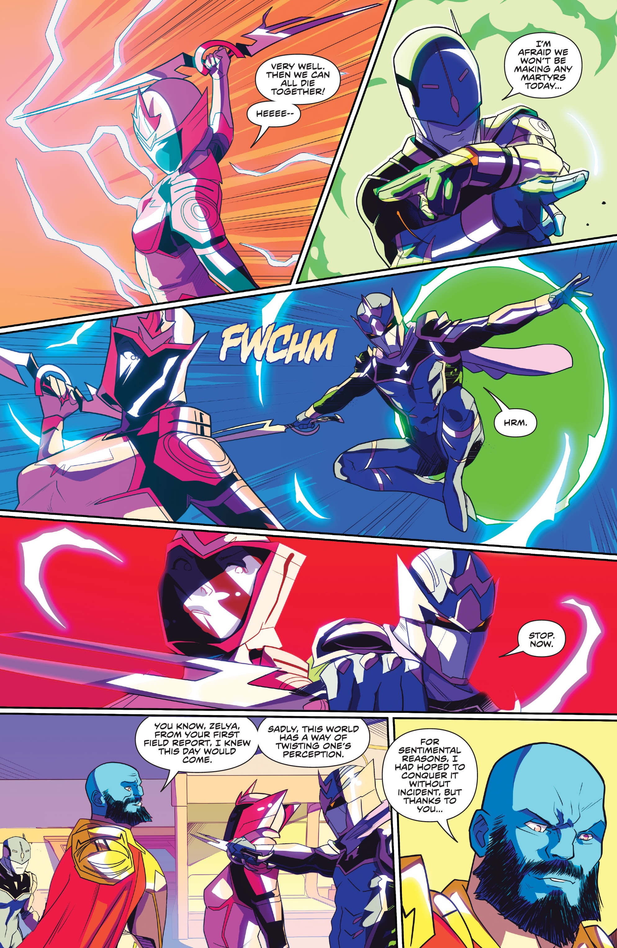Read online Mighty Morphin comic -  Issue #11 - 22