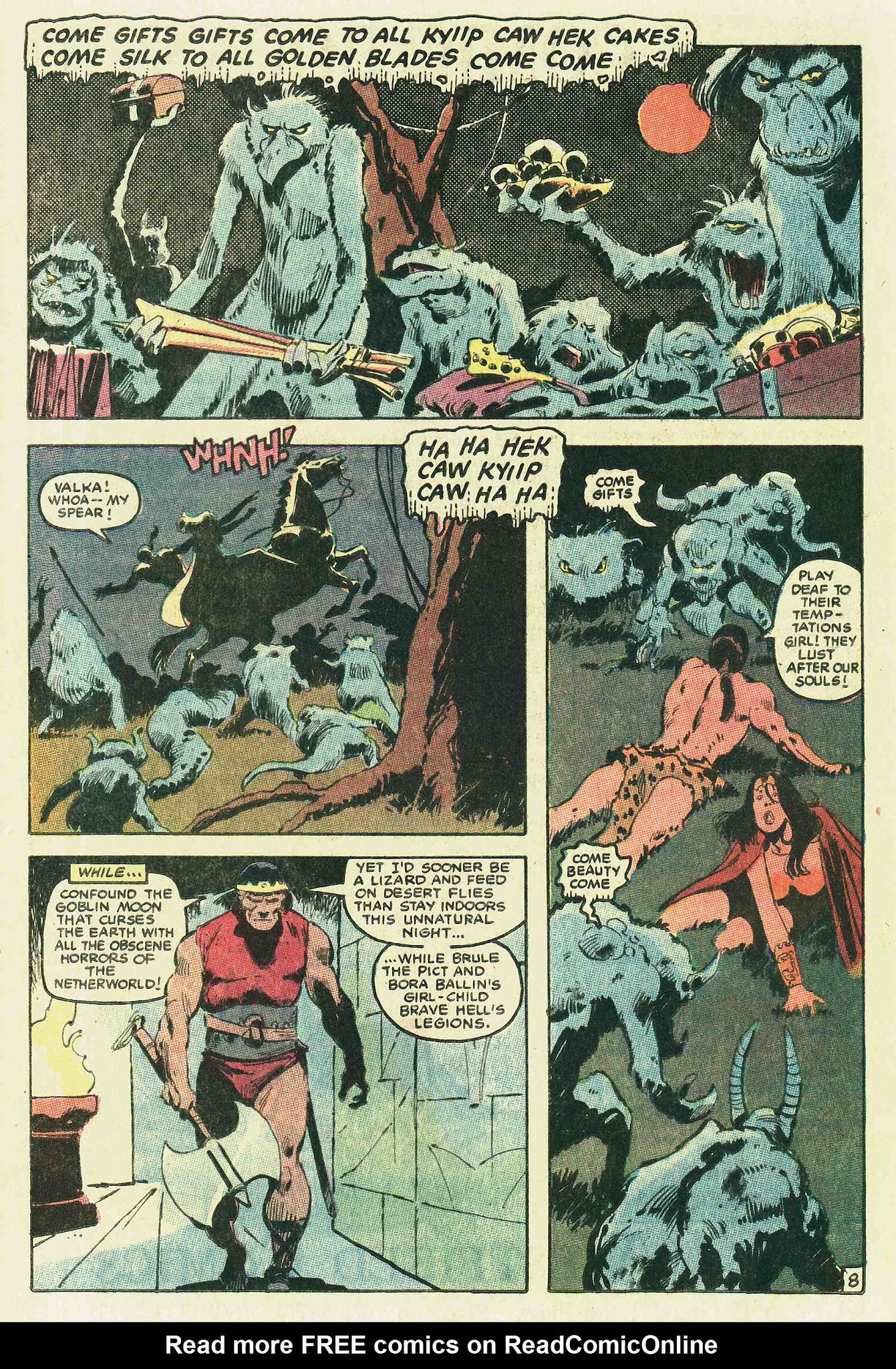 Read online Kull The Conqueror (1983) comic -  Issue #6 - 9