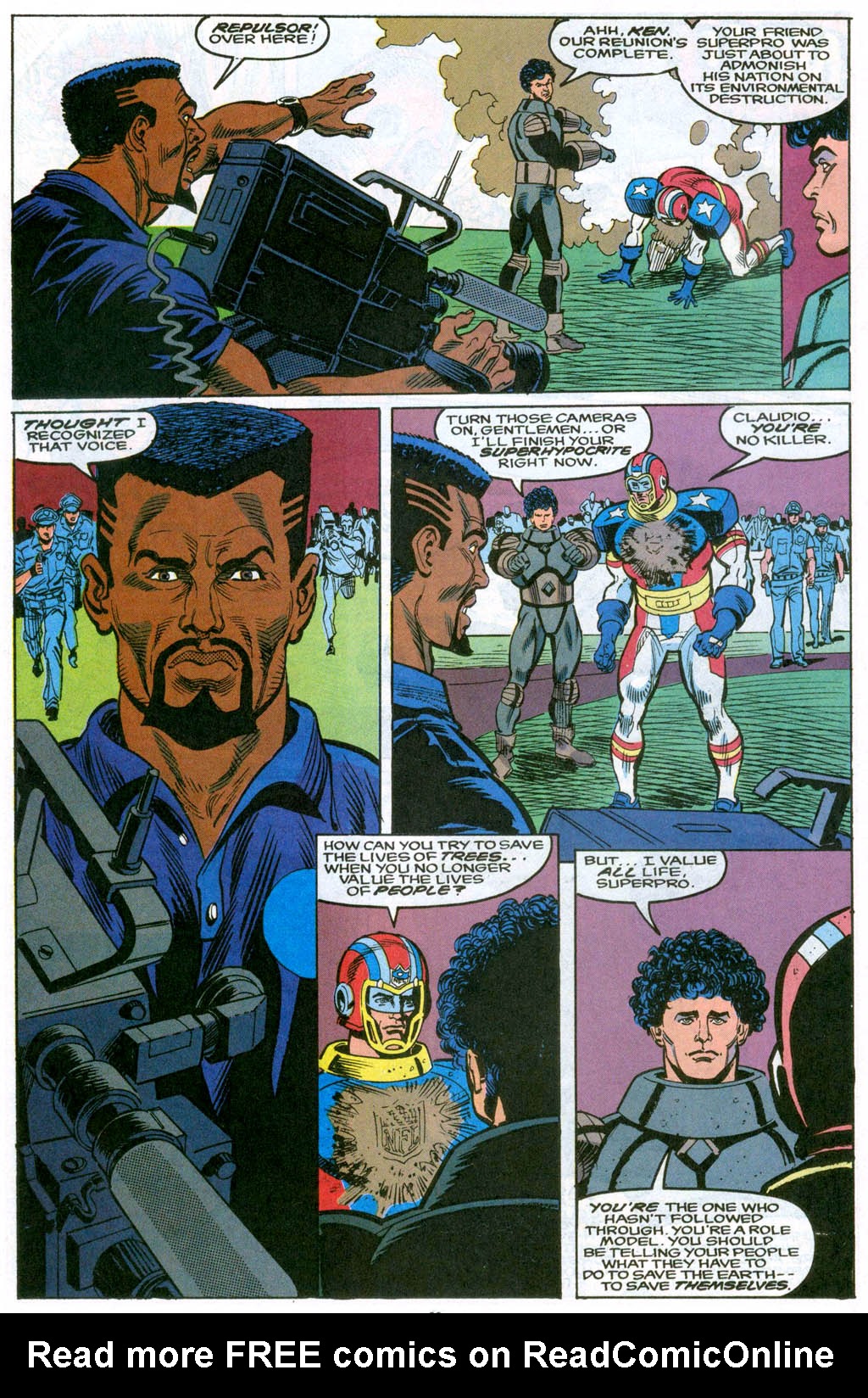 Read online NFL SuperPro comic -  Issue #12 - 21