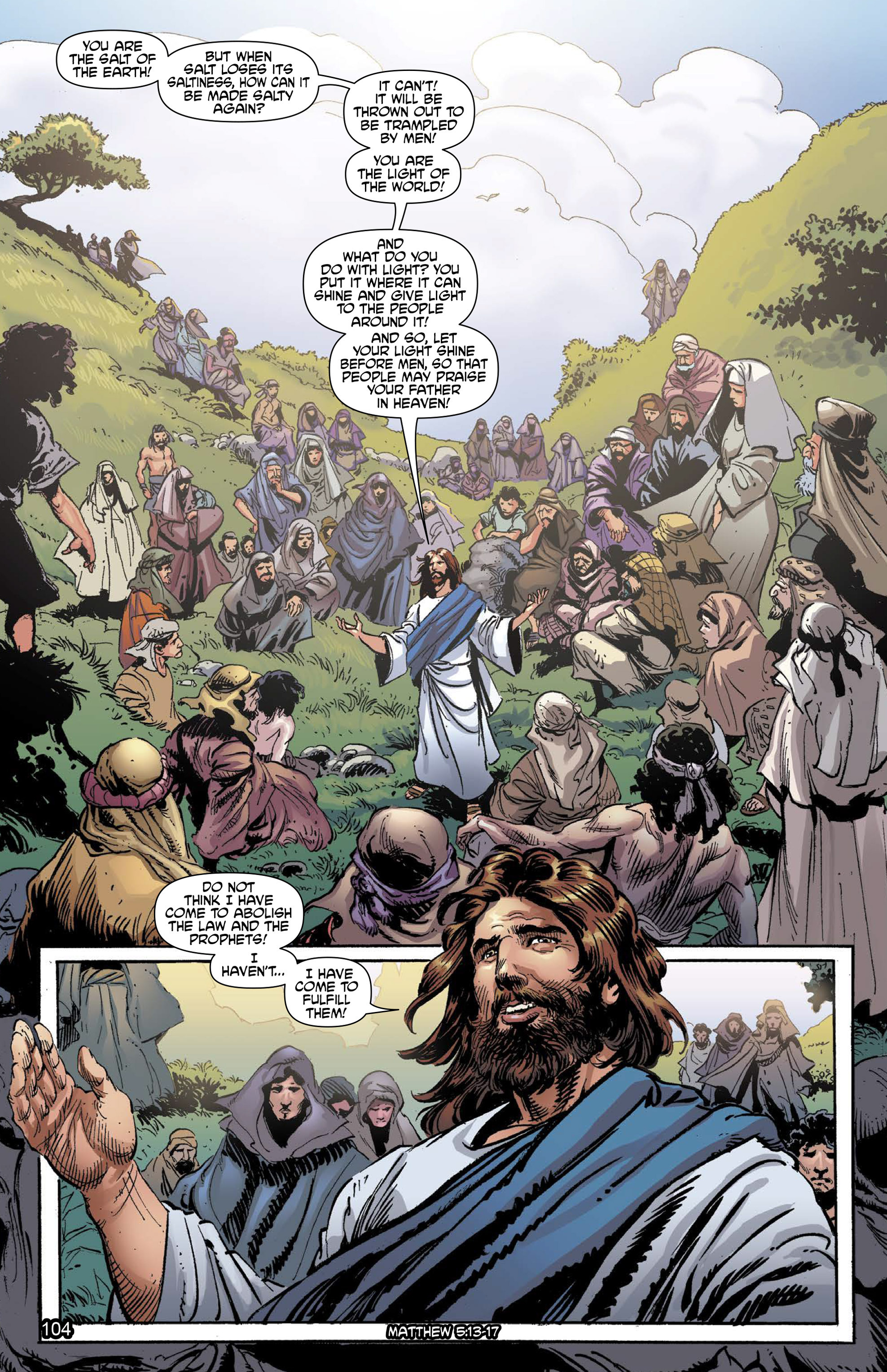 Read online The Kingstone Bible comic -  Issue #9 - 108