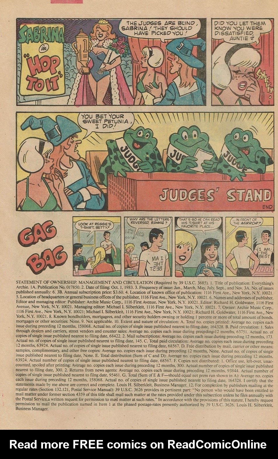 Read online Everything's Archie comic -  Issue #111 - 10