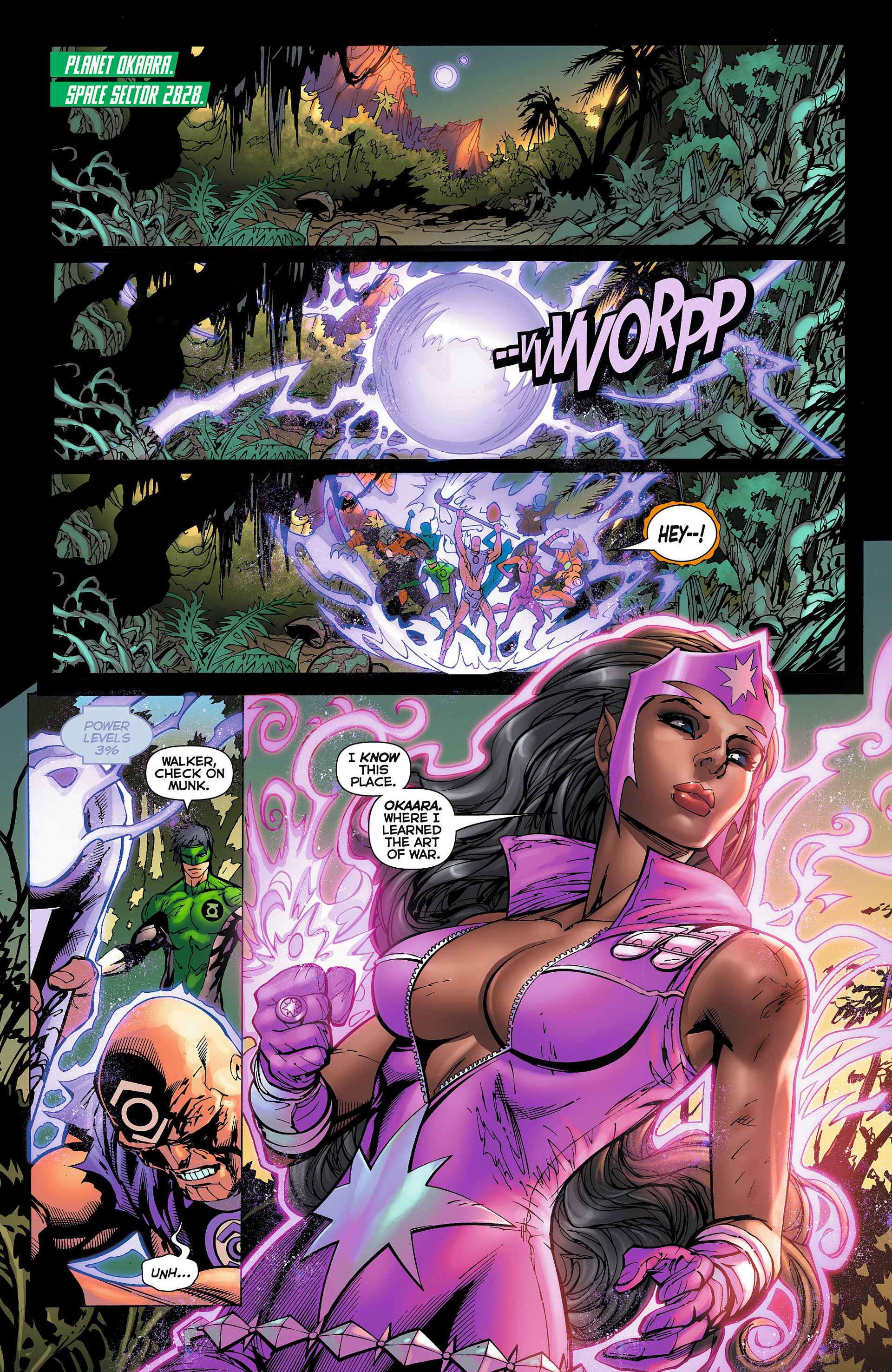 Read online Green Lantern: New Guardians comic -  Issue #4 - 11