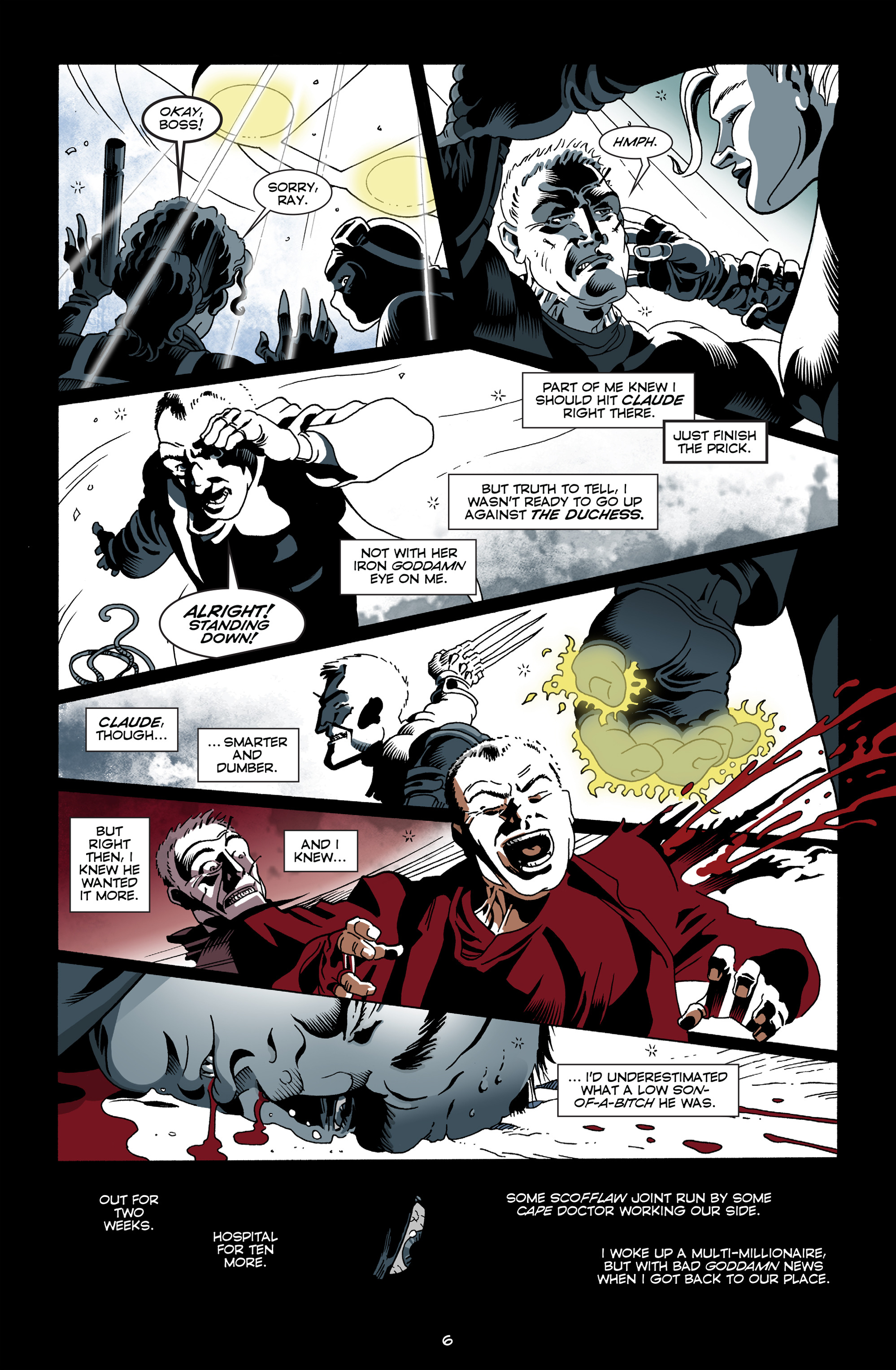 Read online Unmasked comic -  Issue #4 - 8