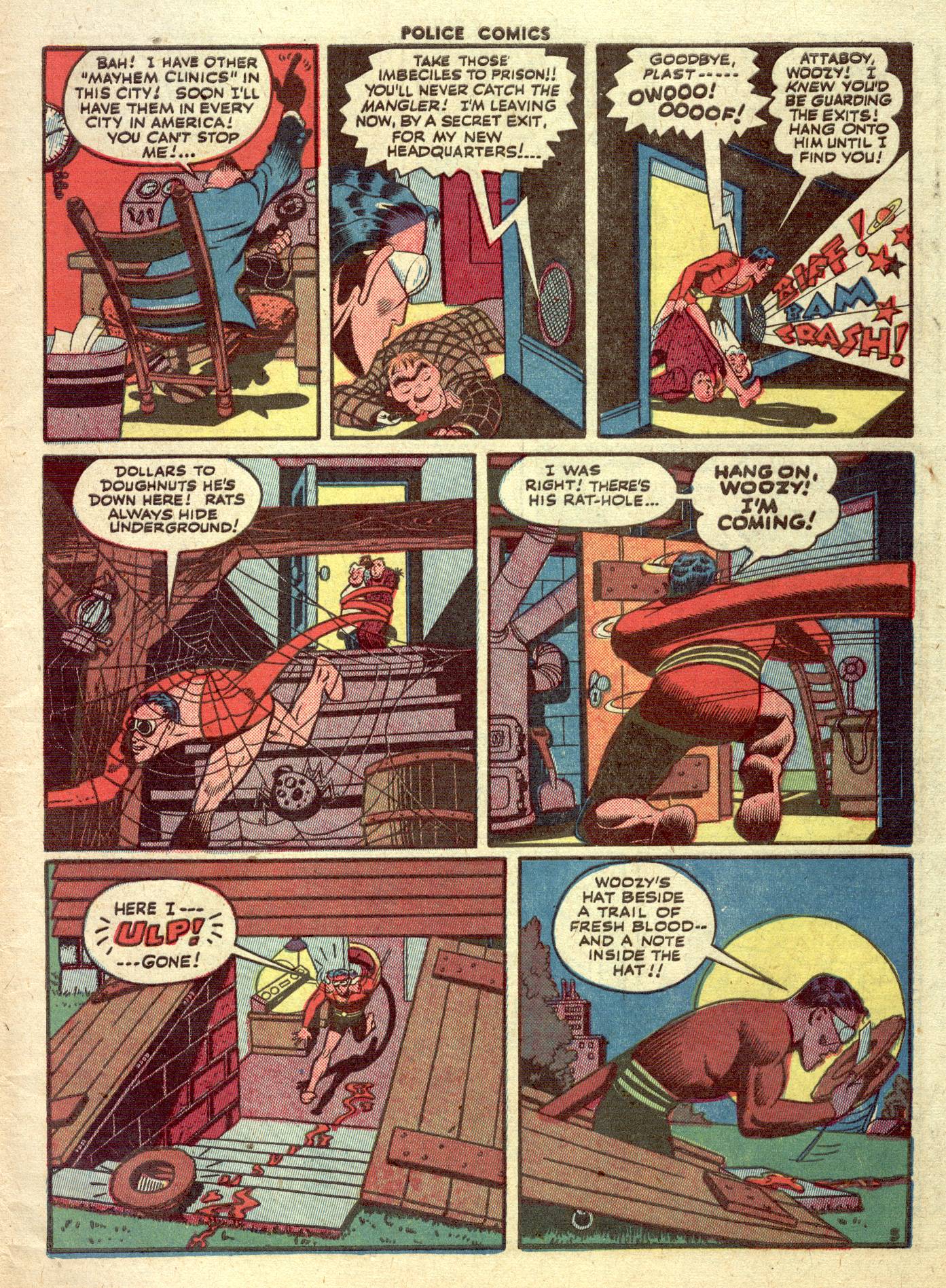 Read online Police Comics comic -  Issue #31 - 7