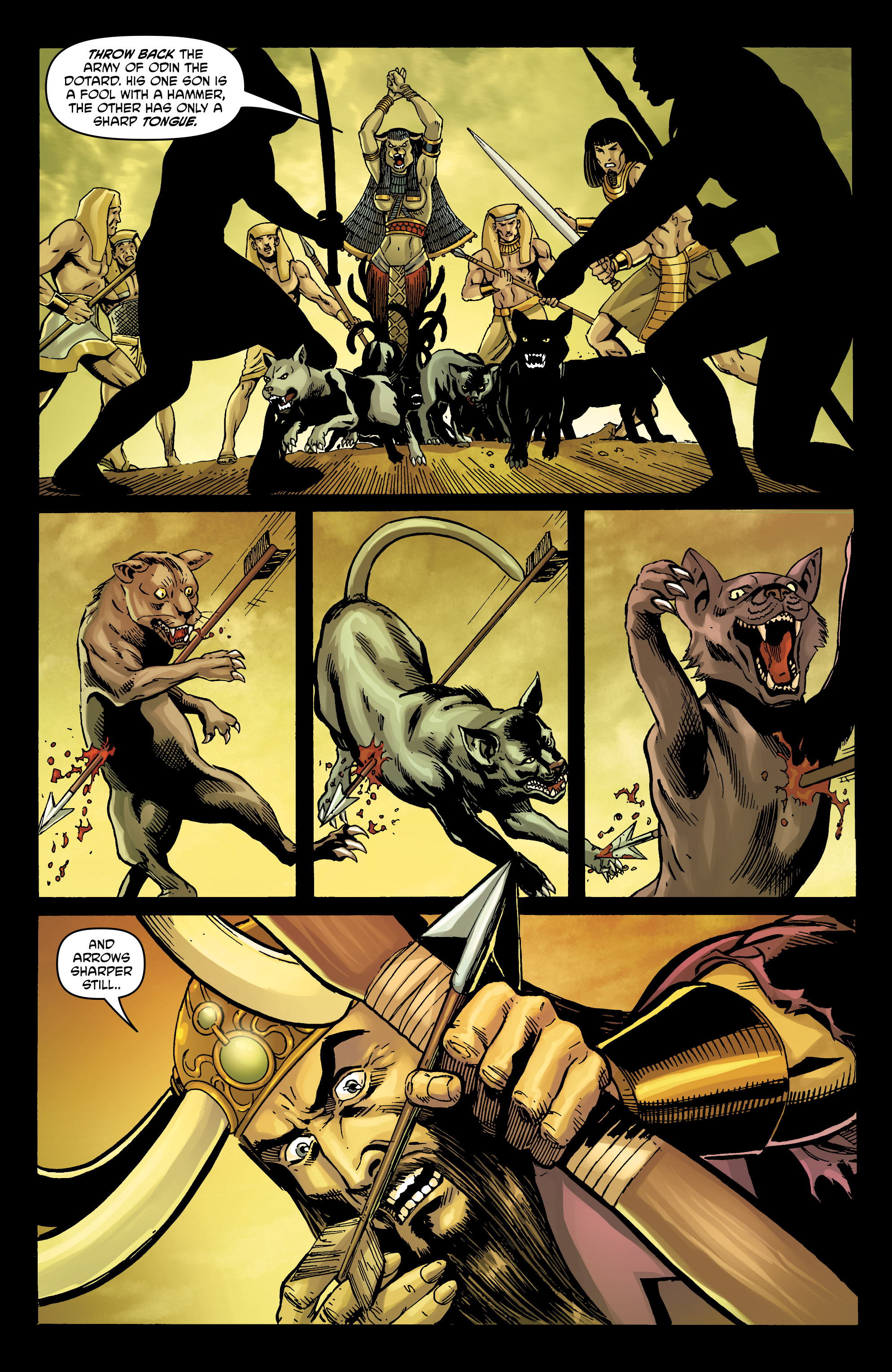 Read online God Is Dead comic -  Issue #4 - 21