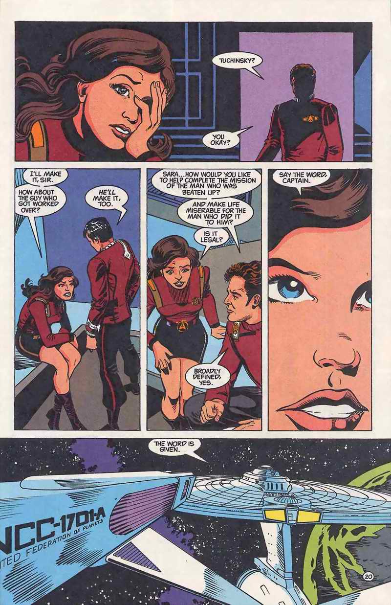 Read online Star Trek (1989) comic -  Issue #3 - 20