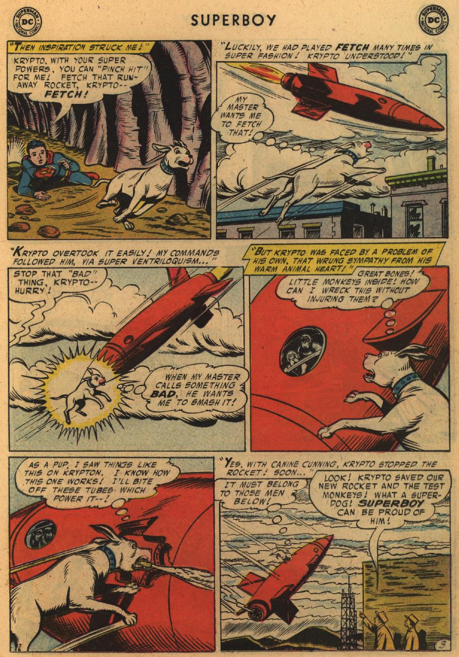 Read online Superboy (1949) comic -  Issue #51 - 13